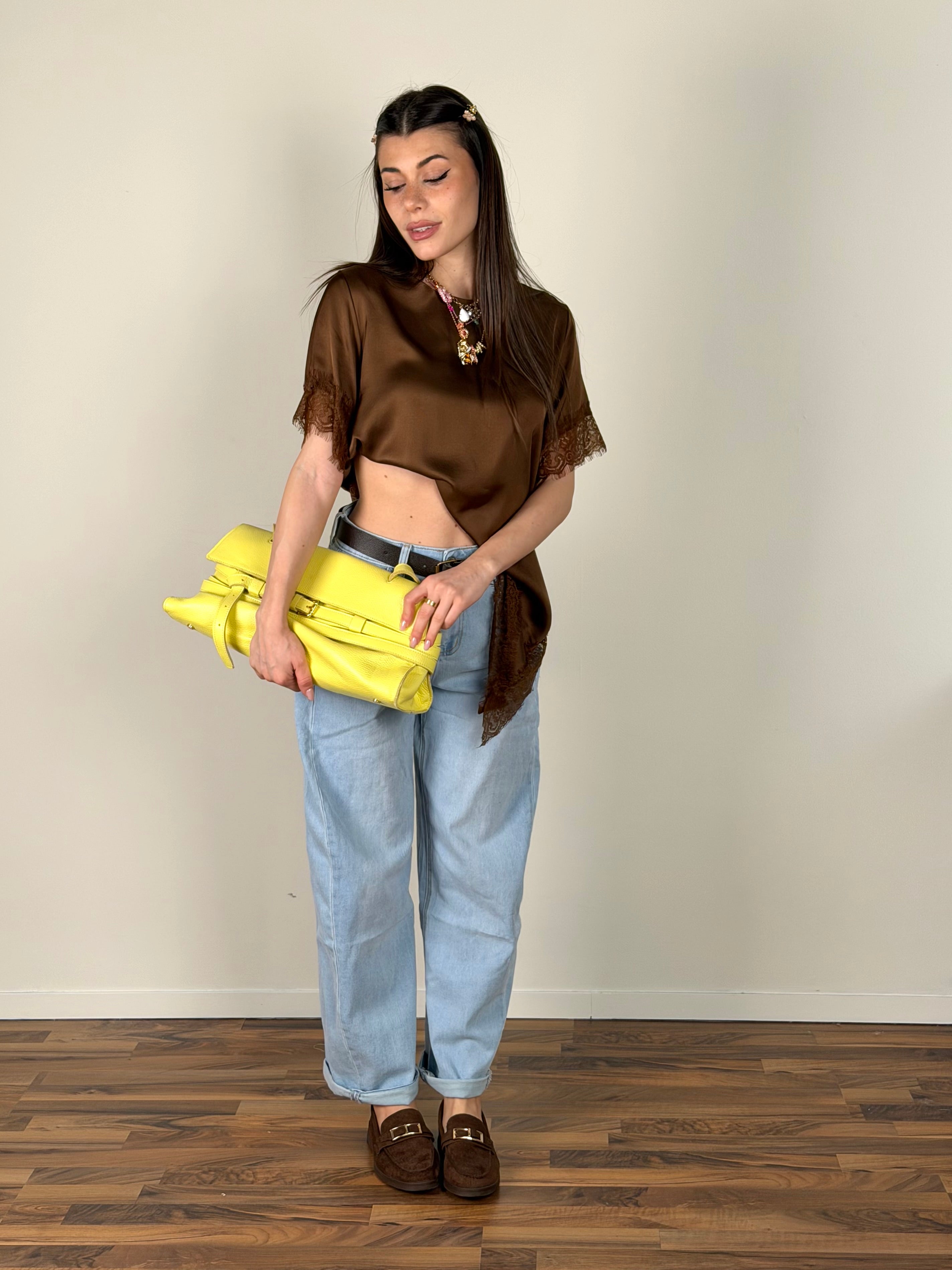 Maglia trasversale moro