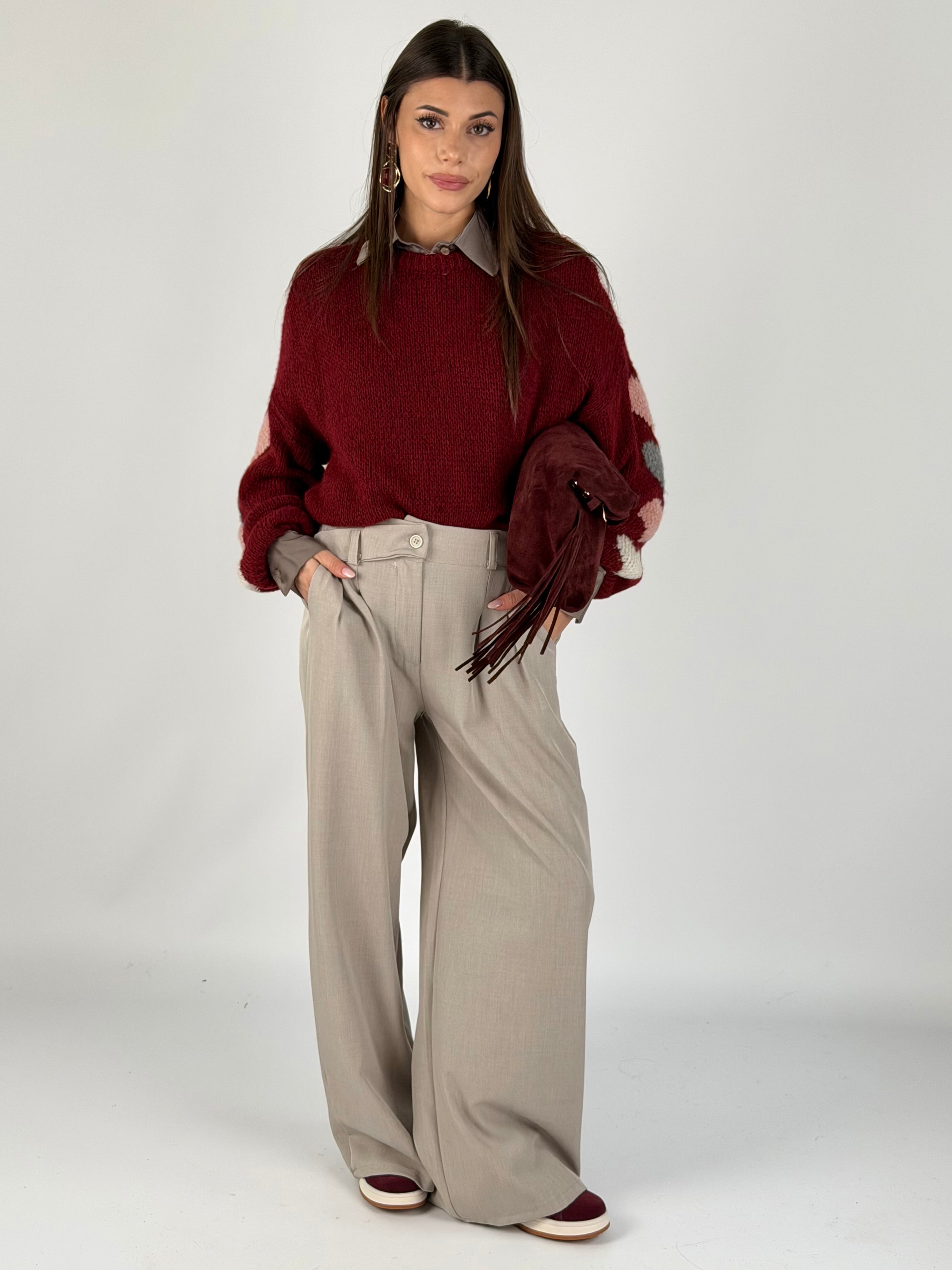 Pantalone Elettra grigio