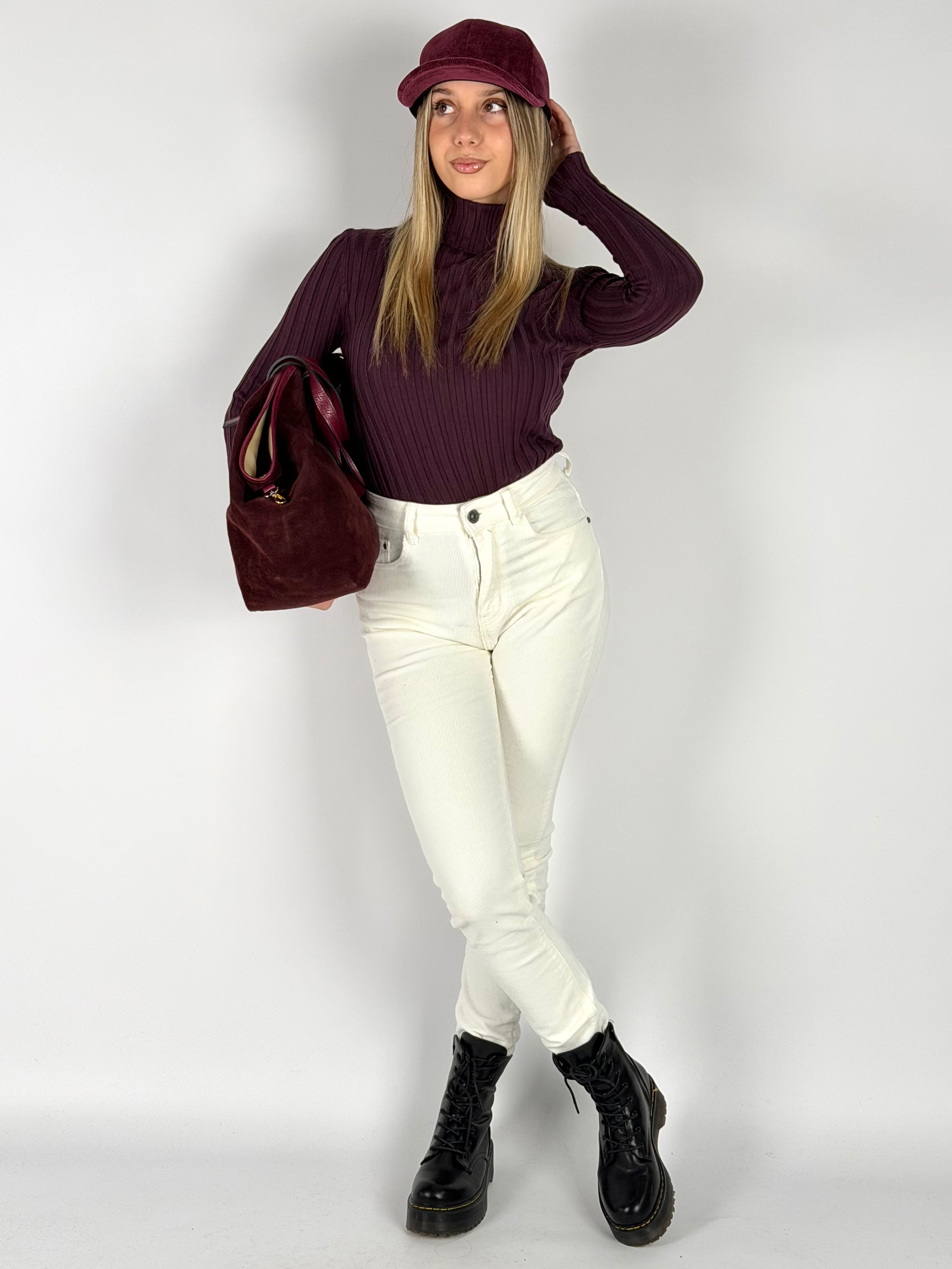 Pantalone Stone panna