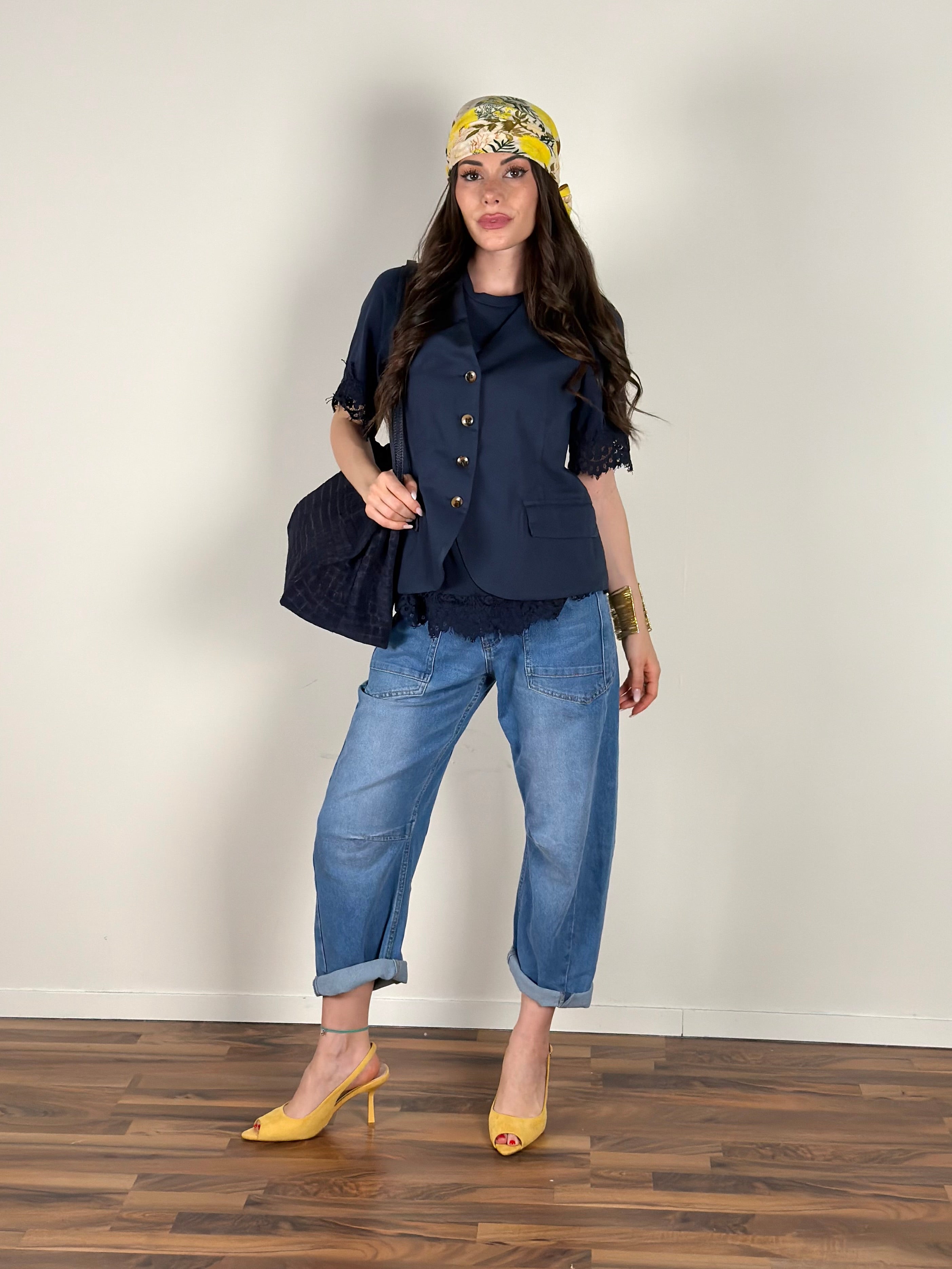 Gilet Lara blu