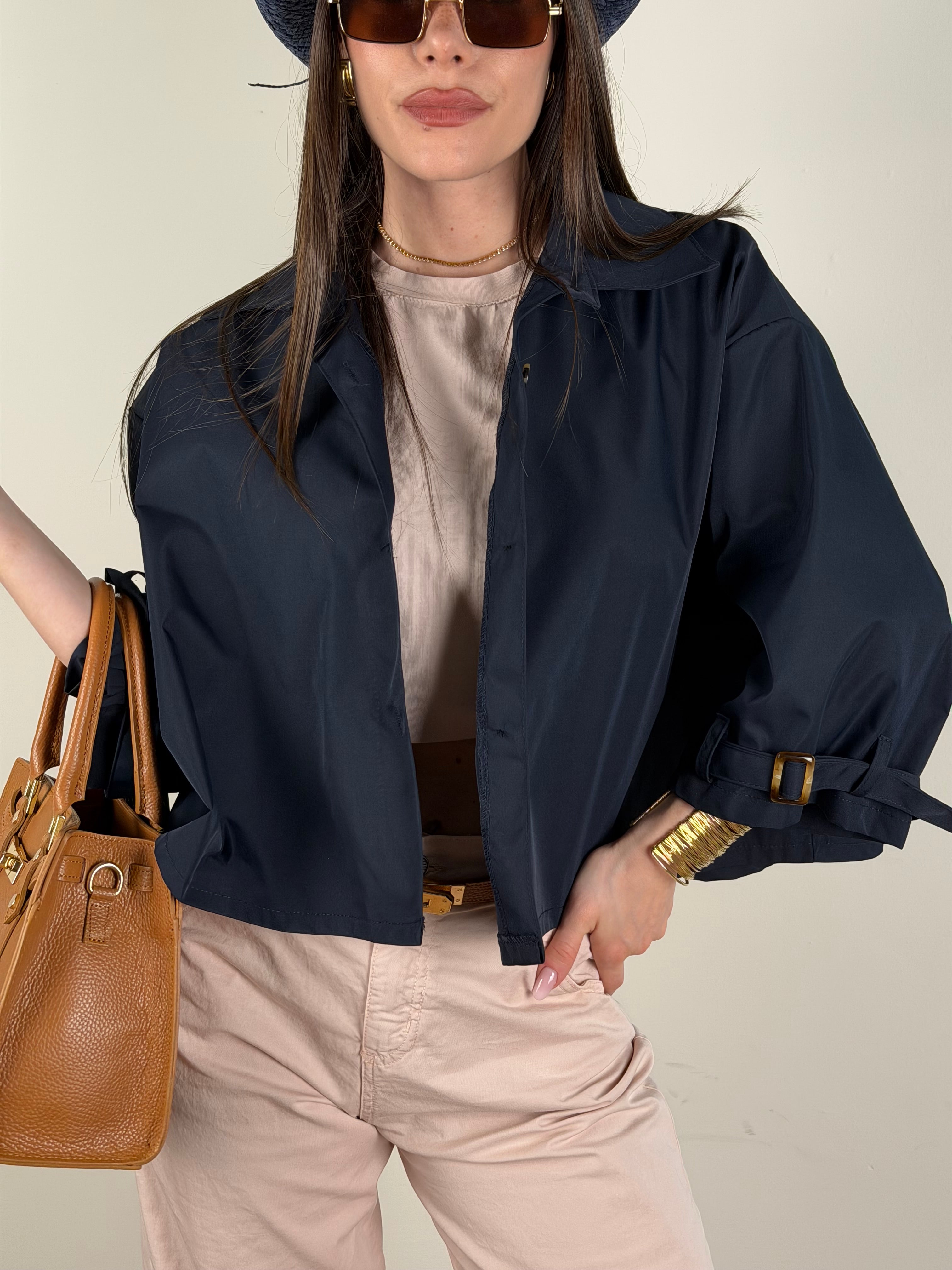 Trench Monica blu