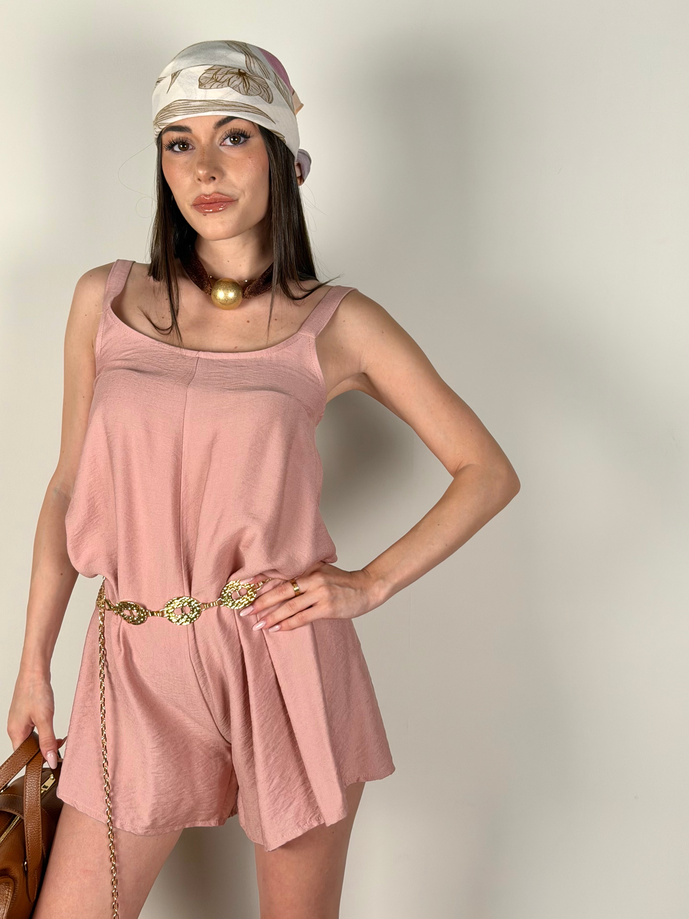 Tuta Saint-Tropez rosa