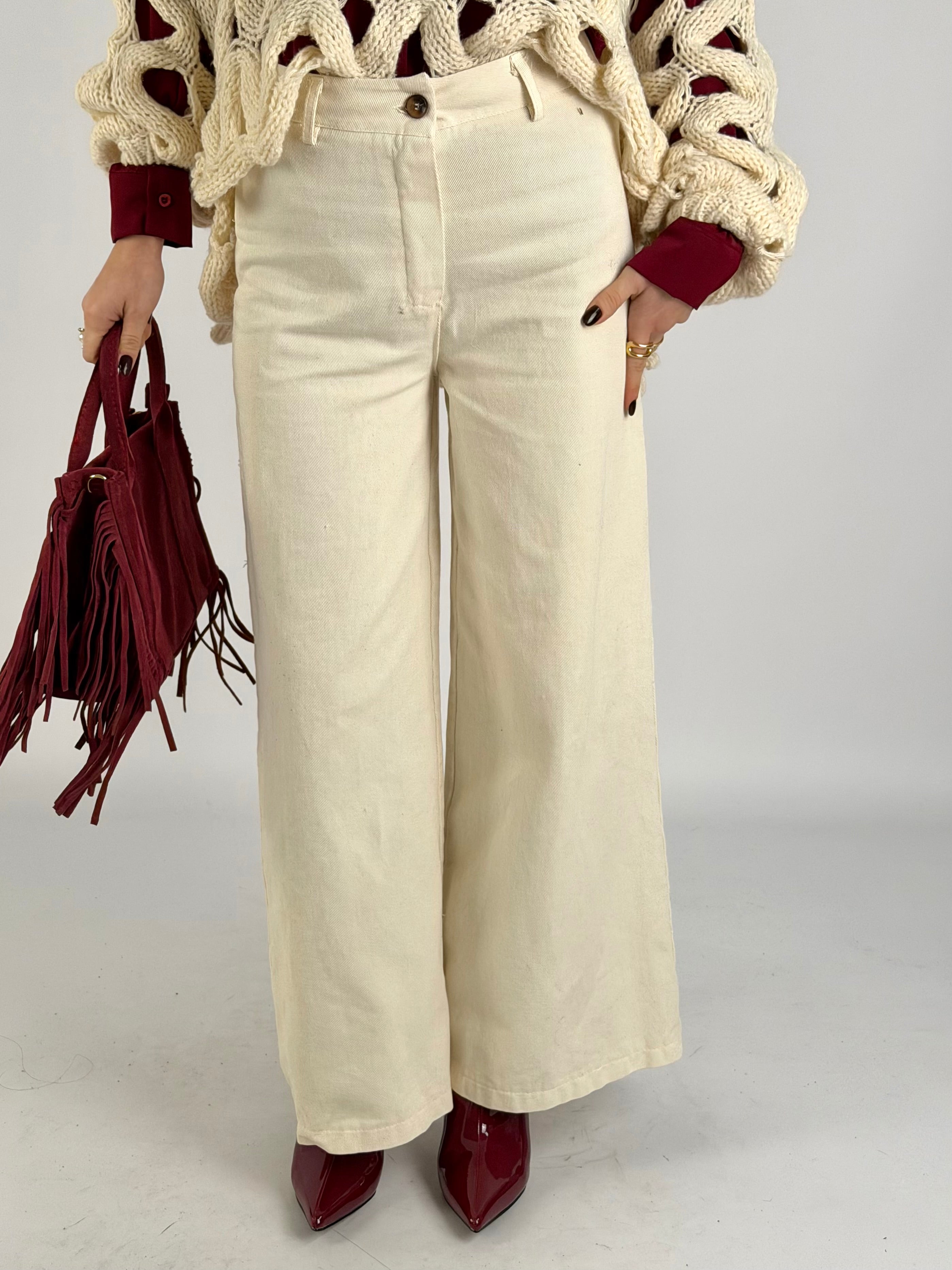 Pantalone Micol beige