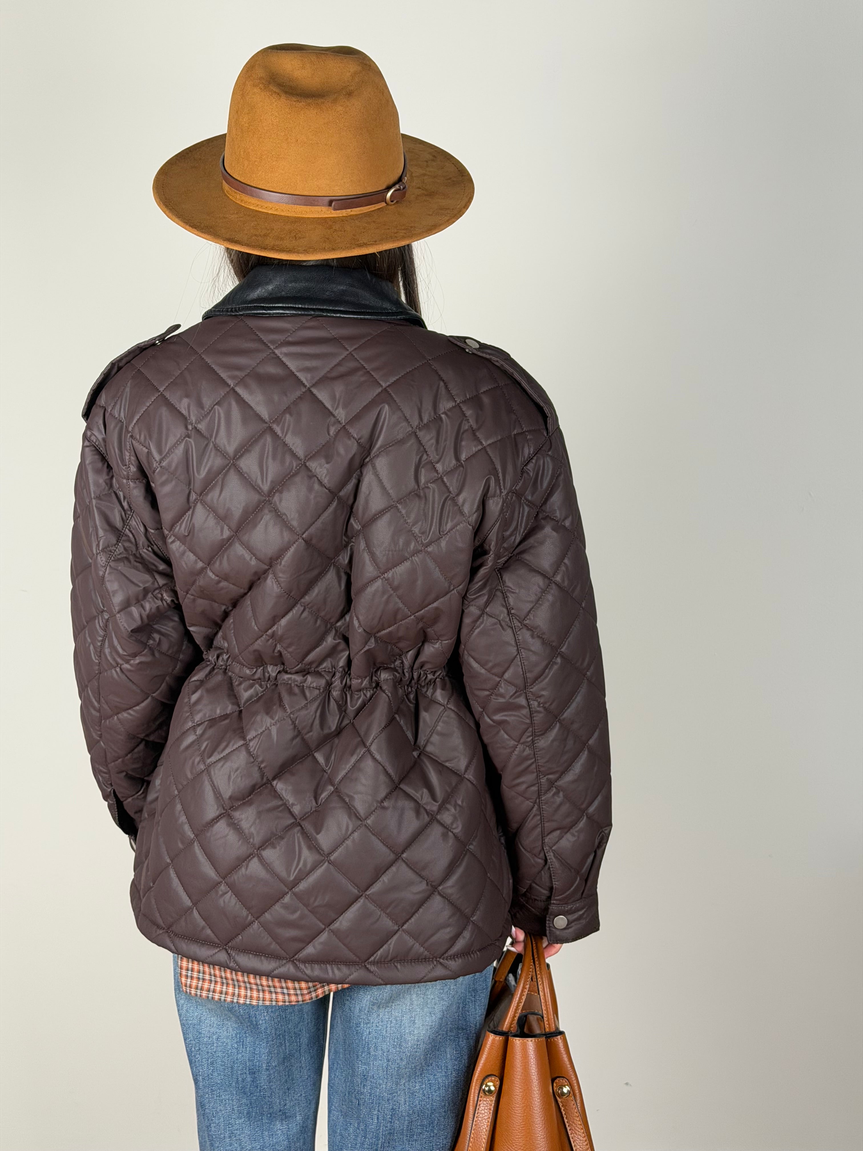 Piumino coulisse trapuntato