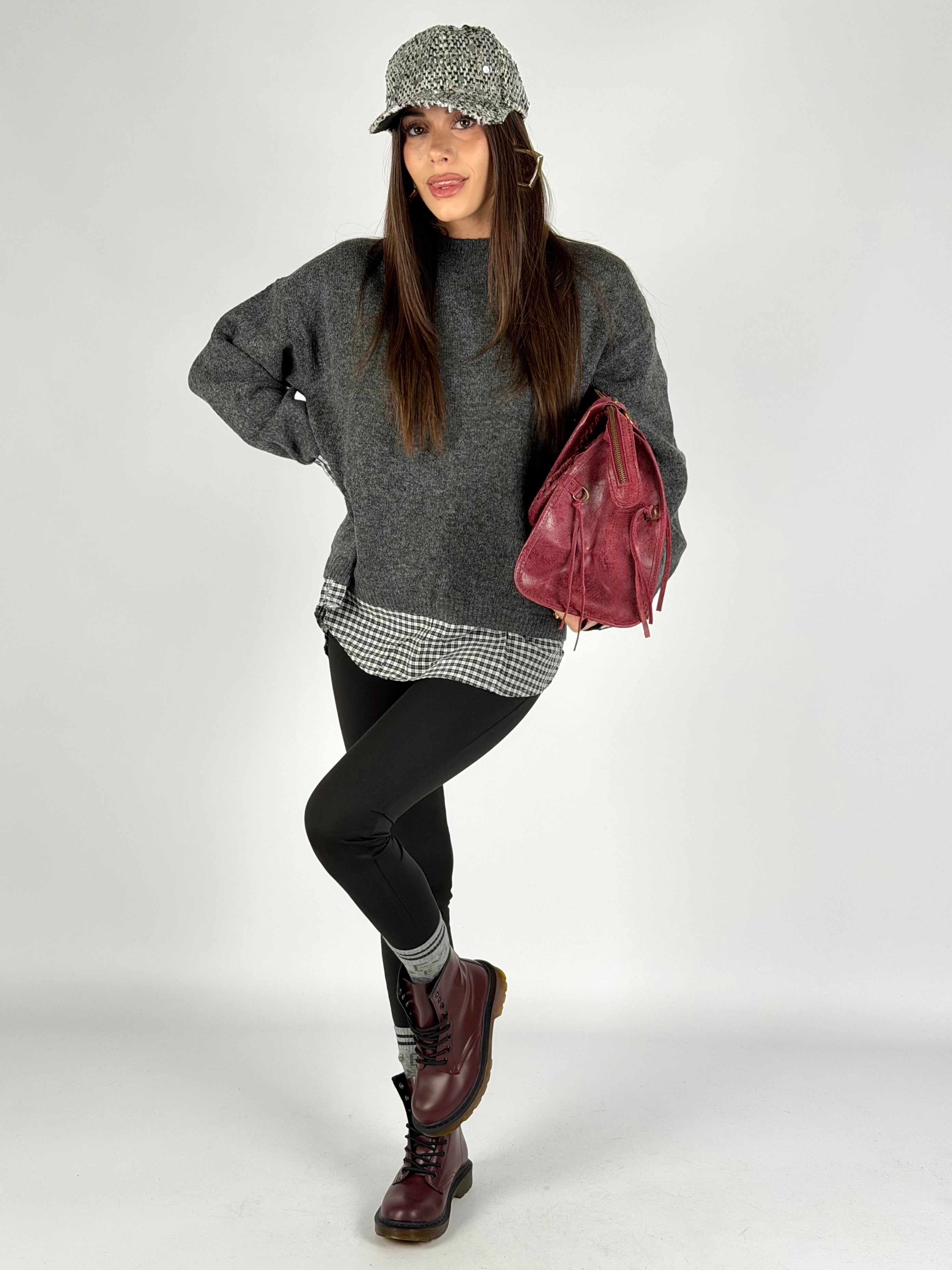 Maglia Margot grigia