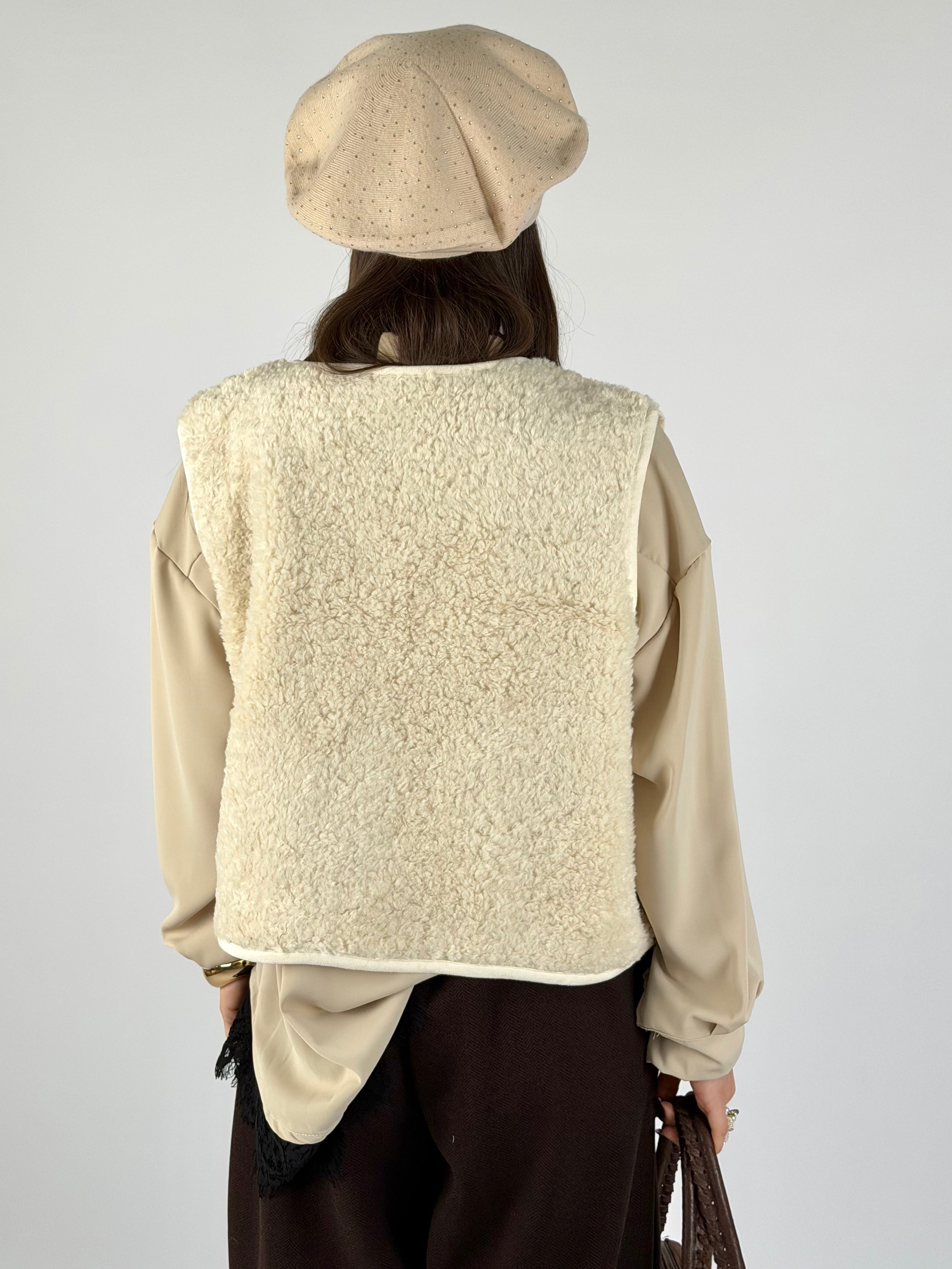 Gilet Cecy beige