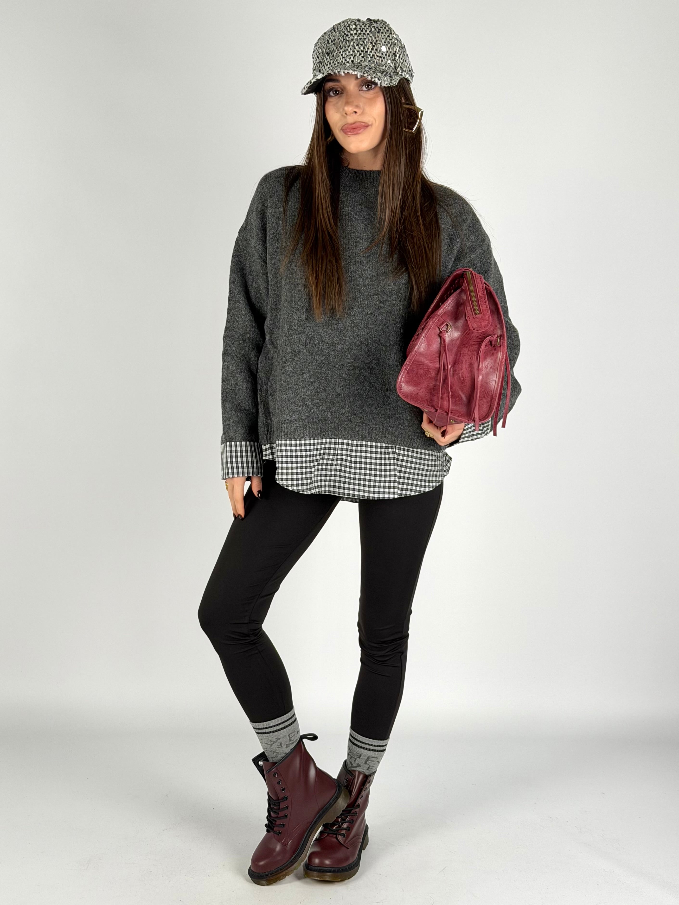 Maglia Margot grigia