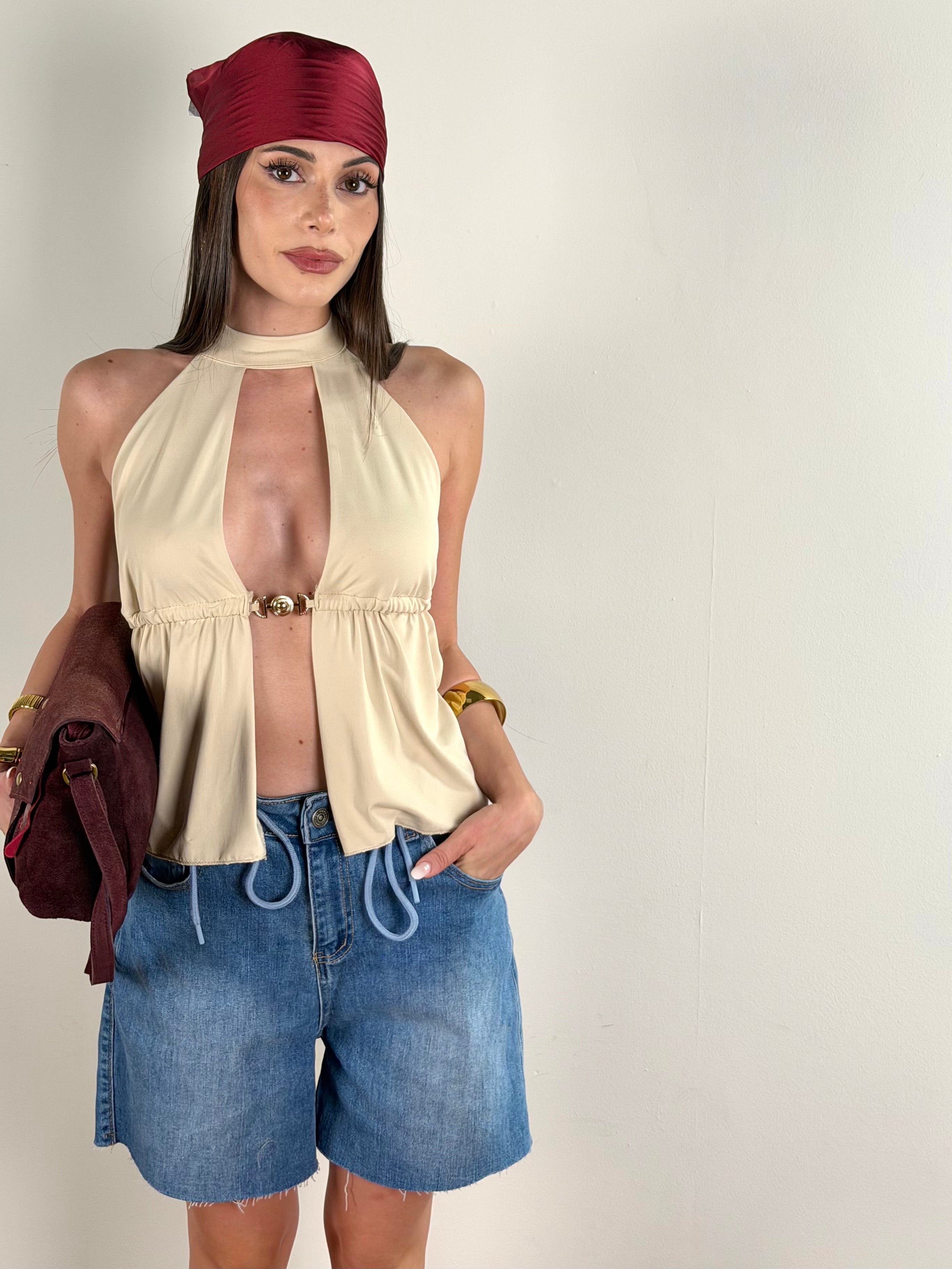 Top Naomi beige