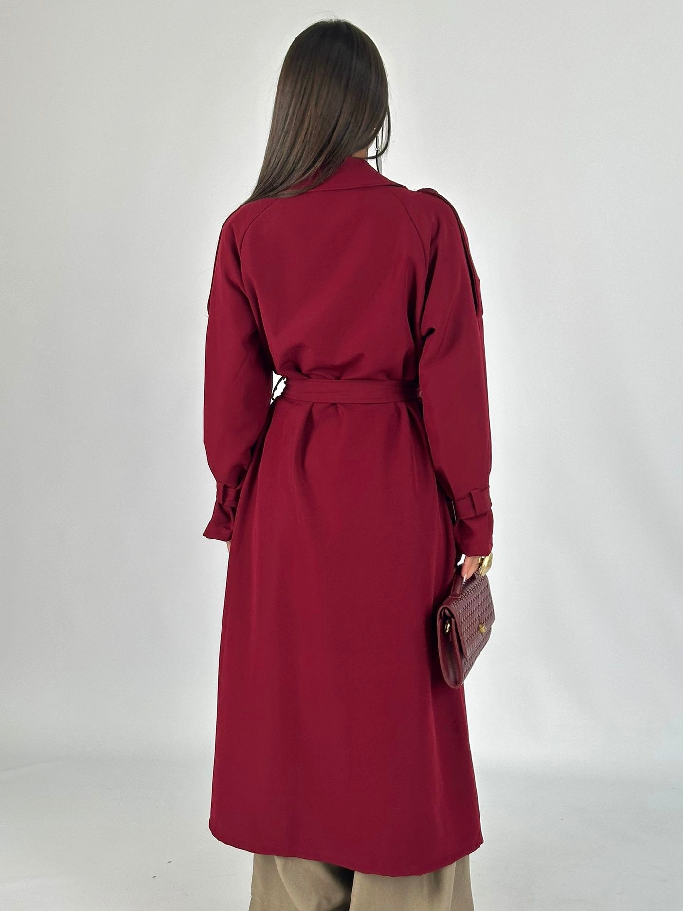 Trench New collection bordeaux