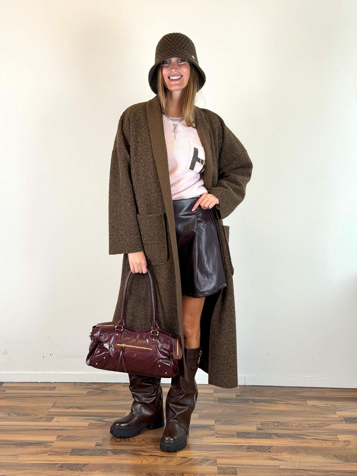 Cappotto Chloe moro