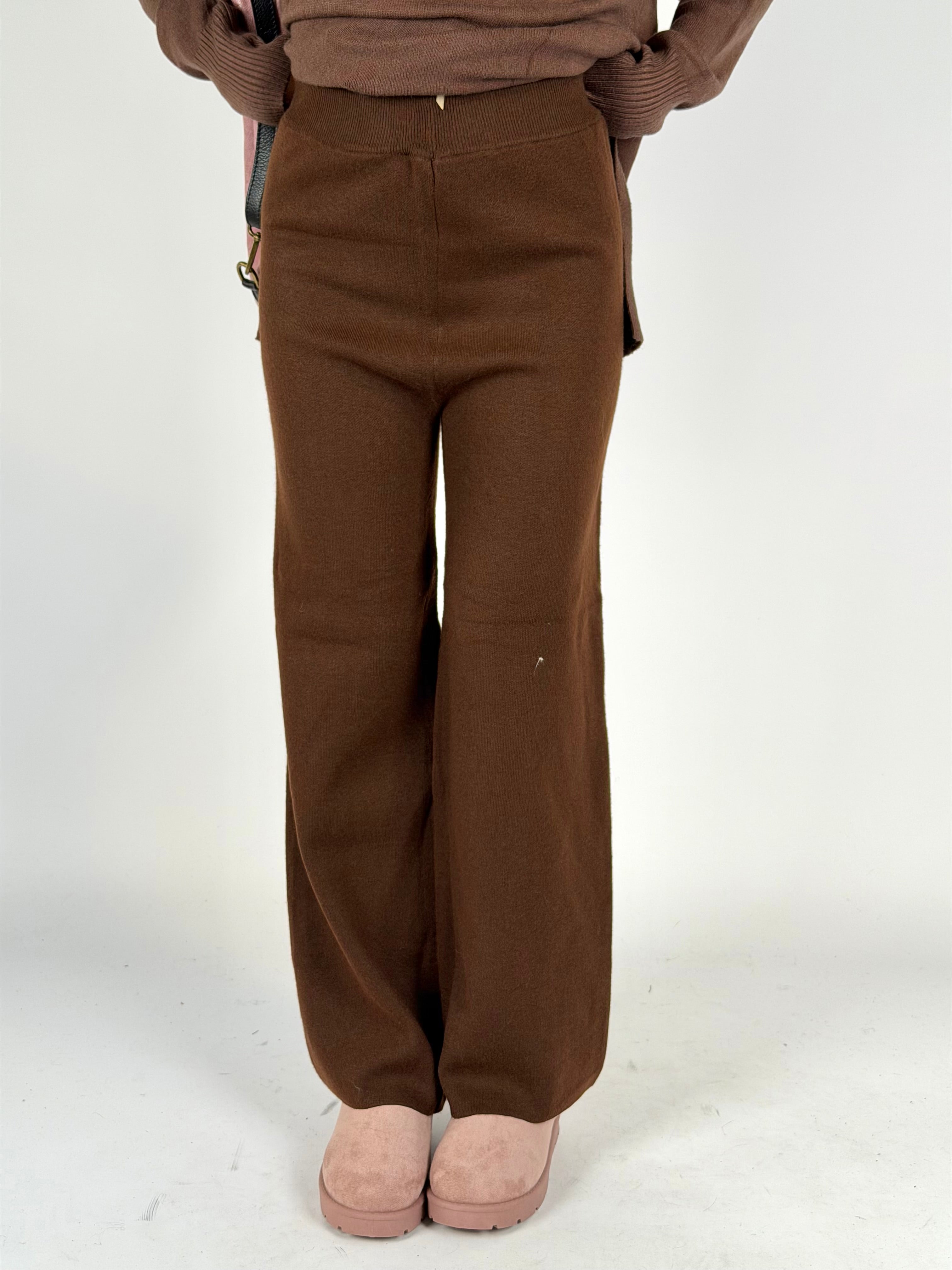 Pantalone tuta sportiva Aluna moro