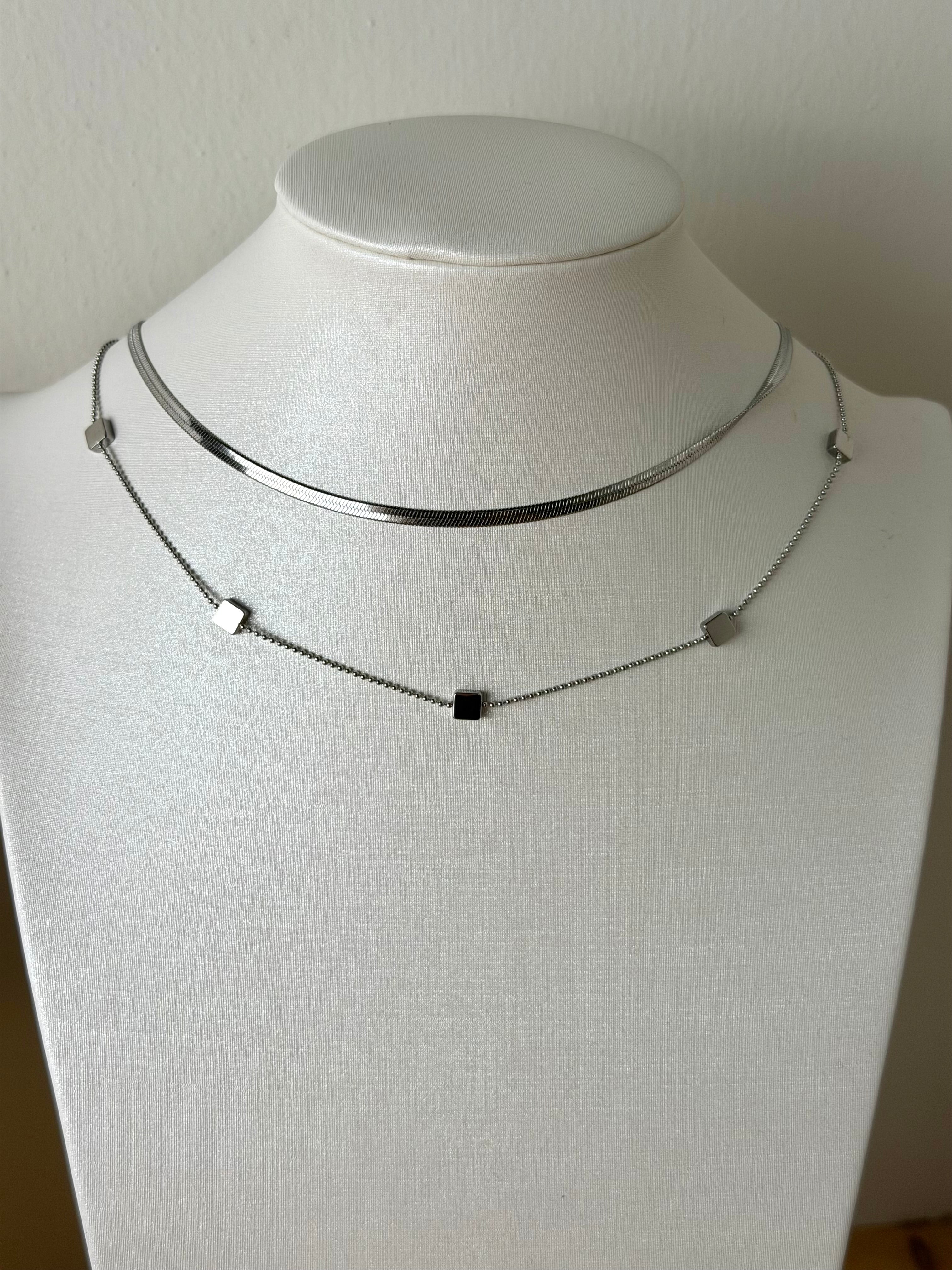 Collana Doppio filo - collezione GIPSY - 2 colori