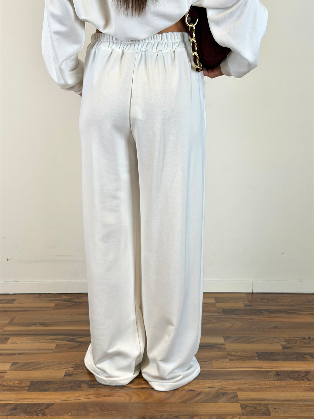 Pantalone tuta Funny panna