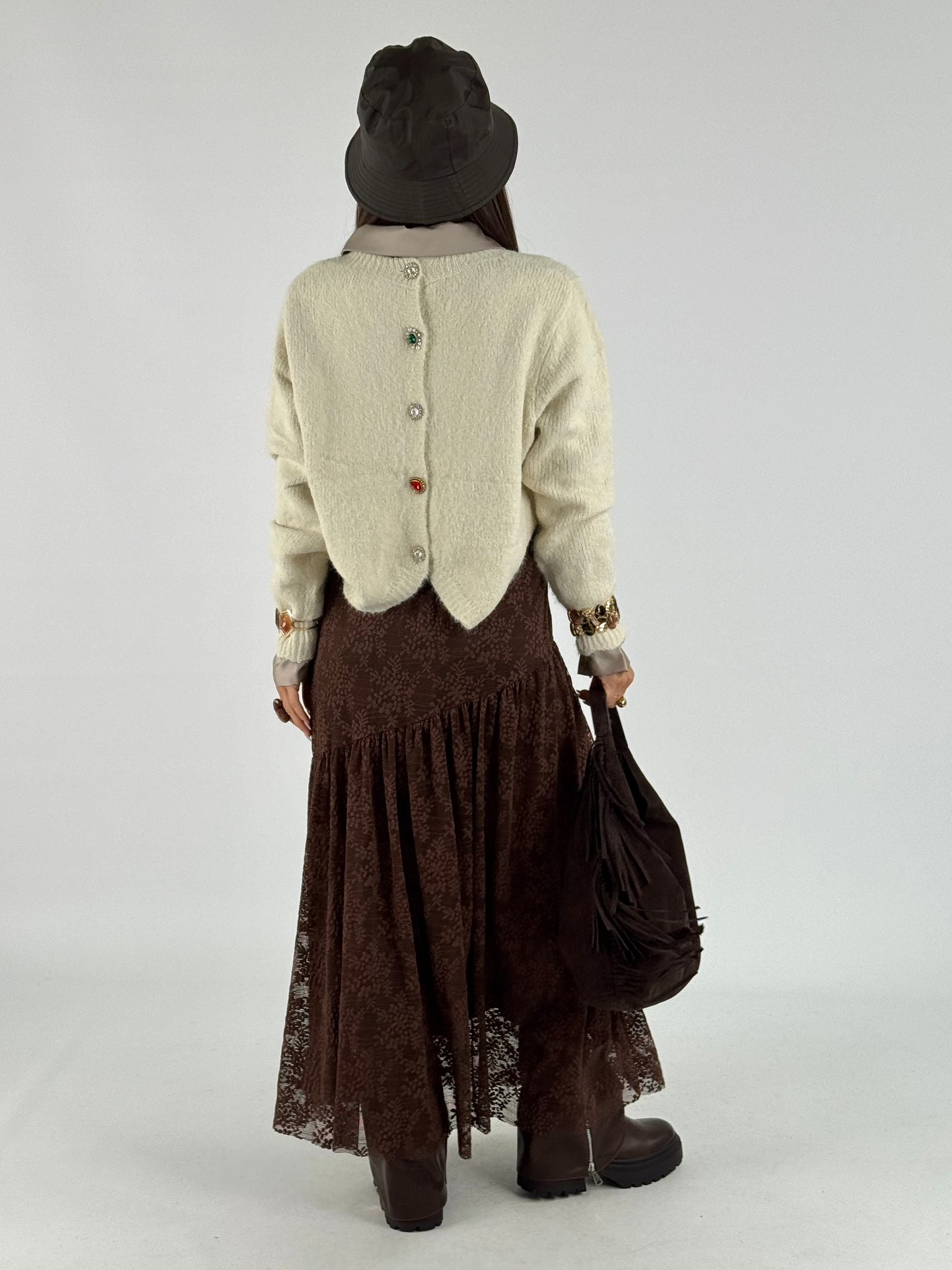 Maglioncino Genova panna