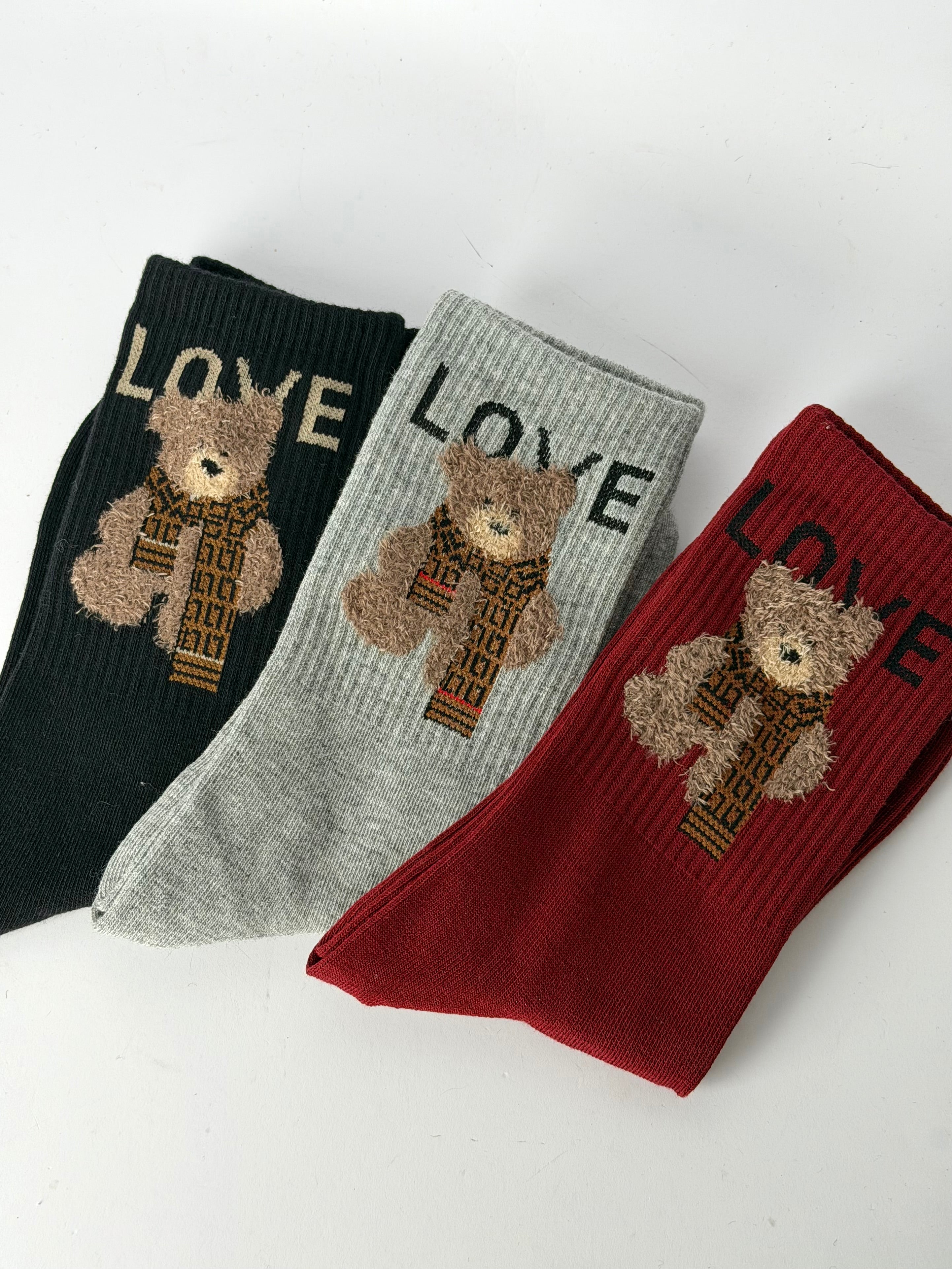 Calzini teddy - 3 colori