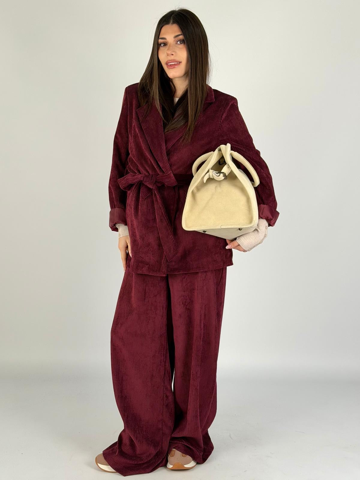 Completo Laura bordeaux