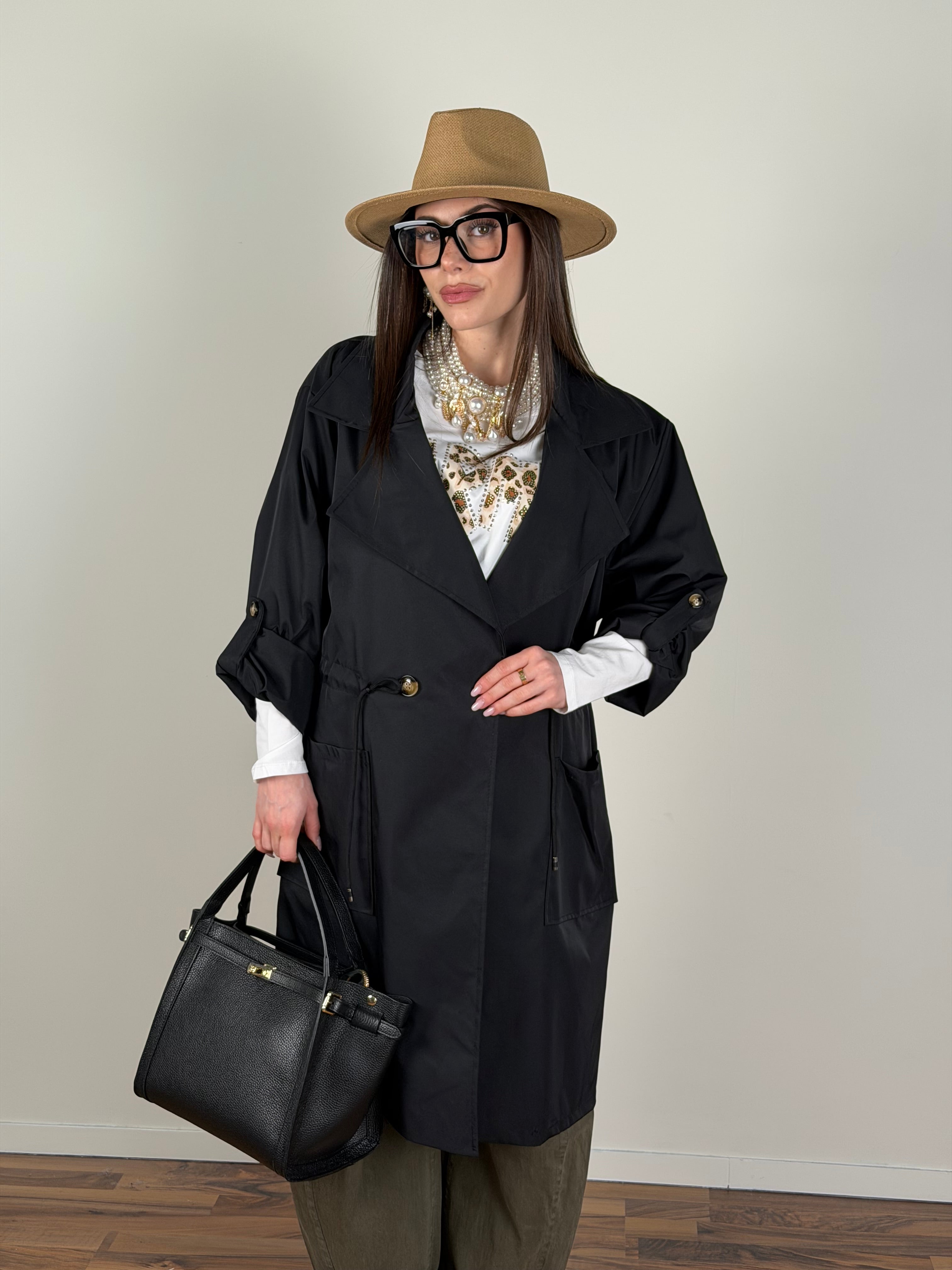 Trench Impero nero