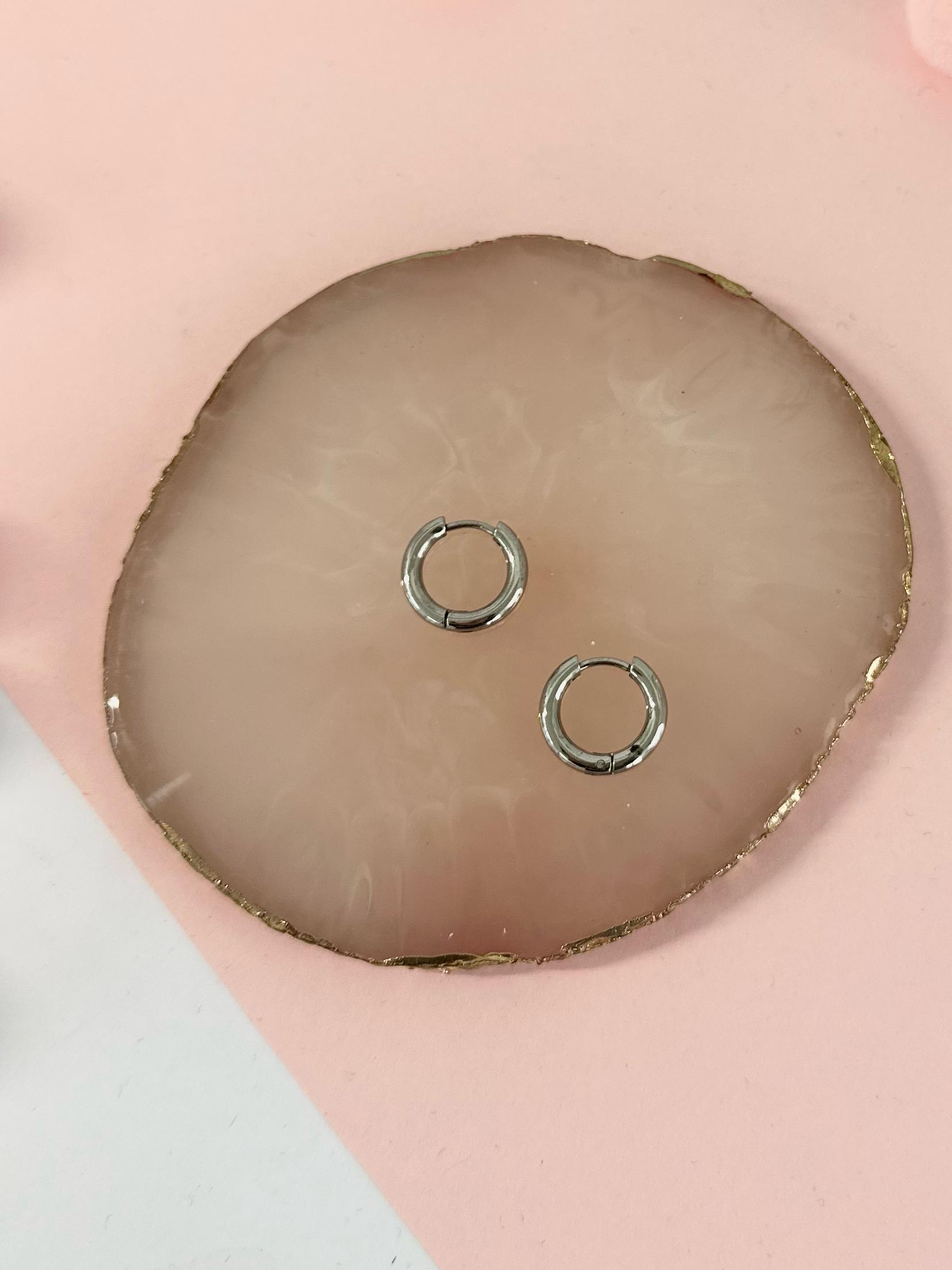 Orecchini cerchio slim midi