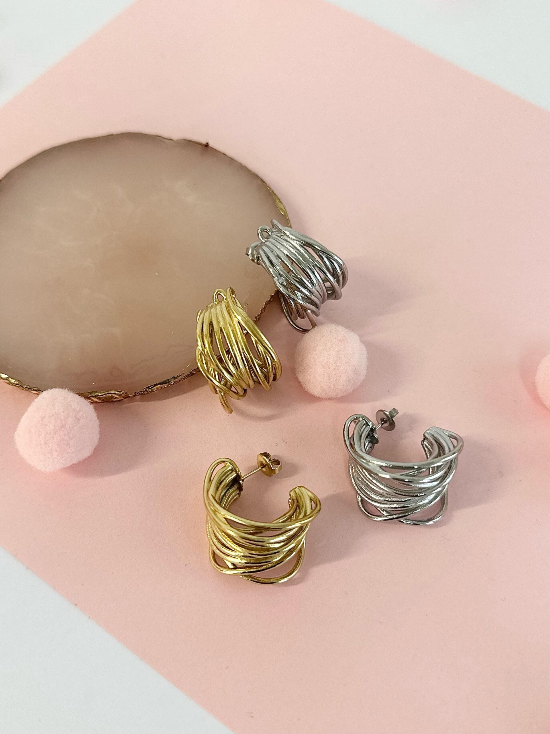 Orecchini mille fili