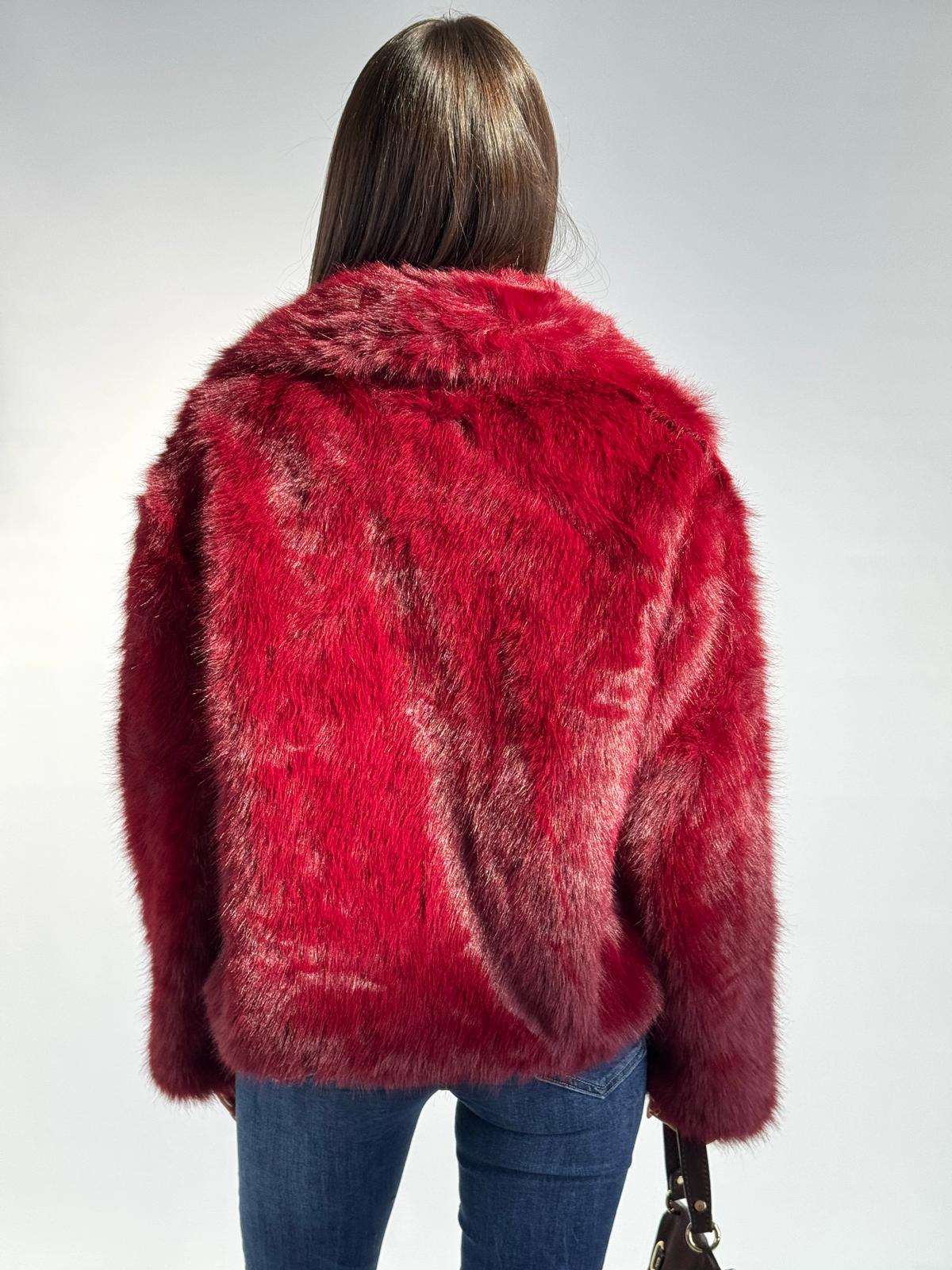 Pelliccia Gemma bordeaux