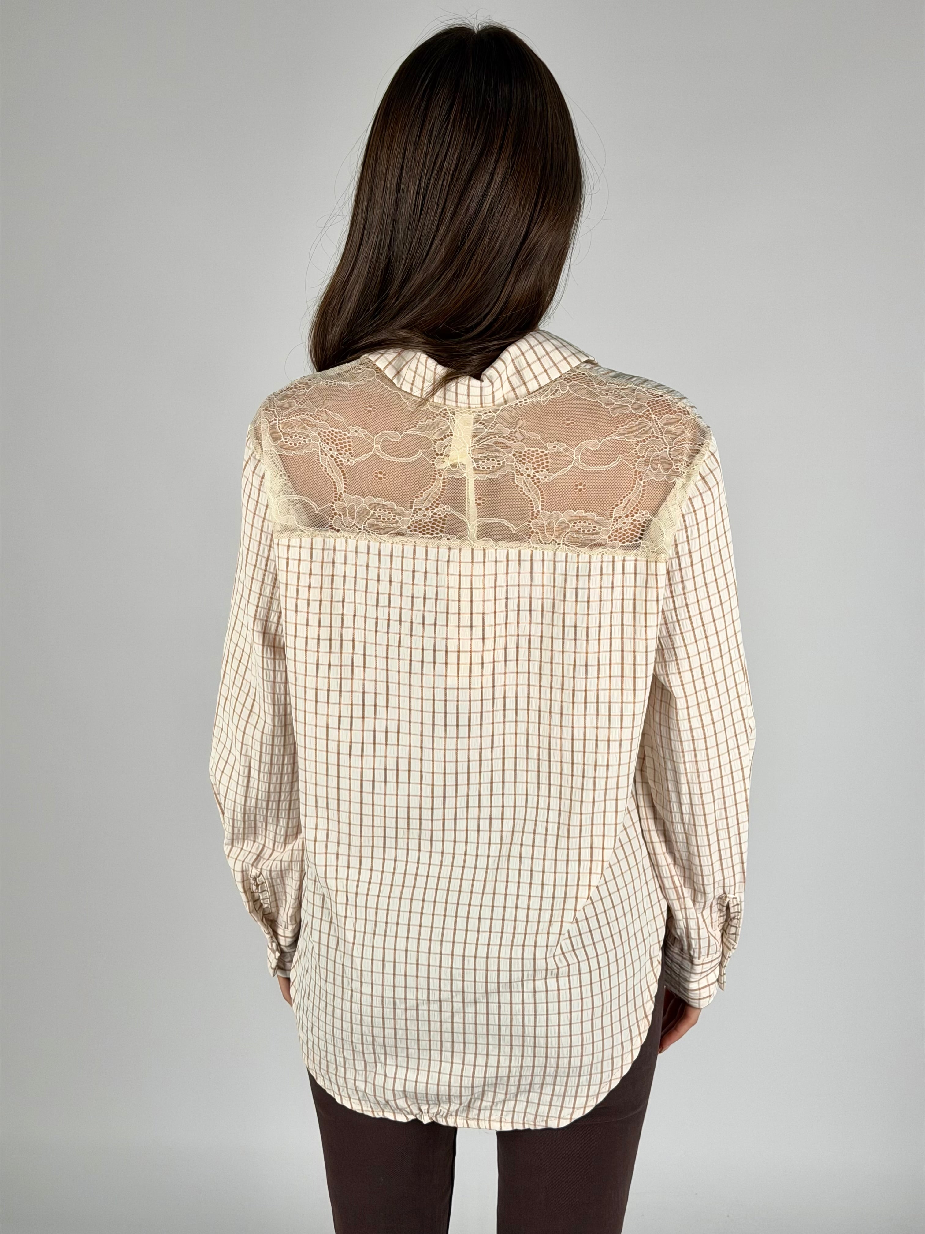 Camicia Naomi beige