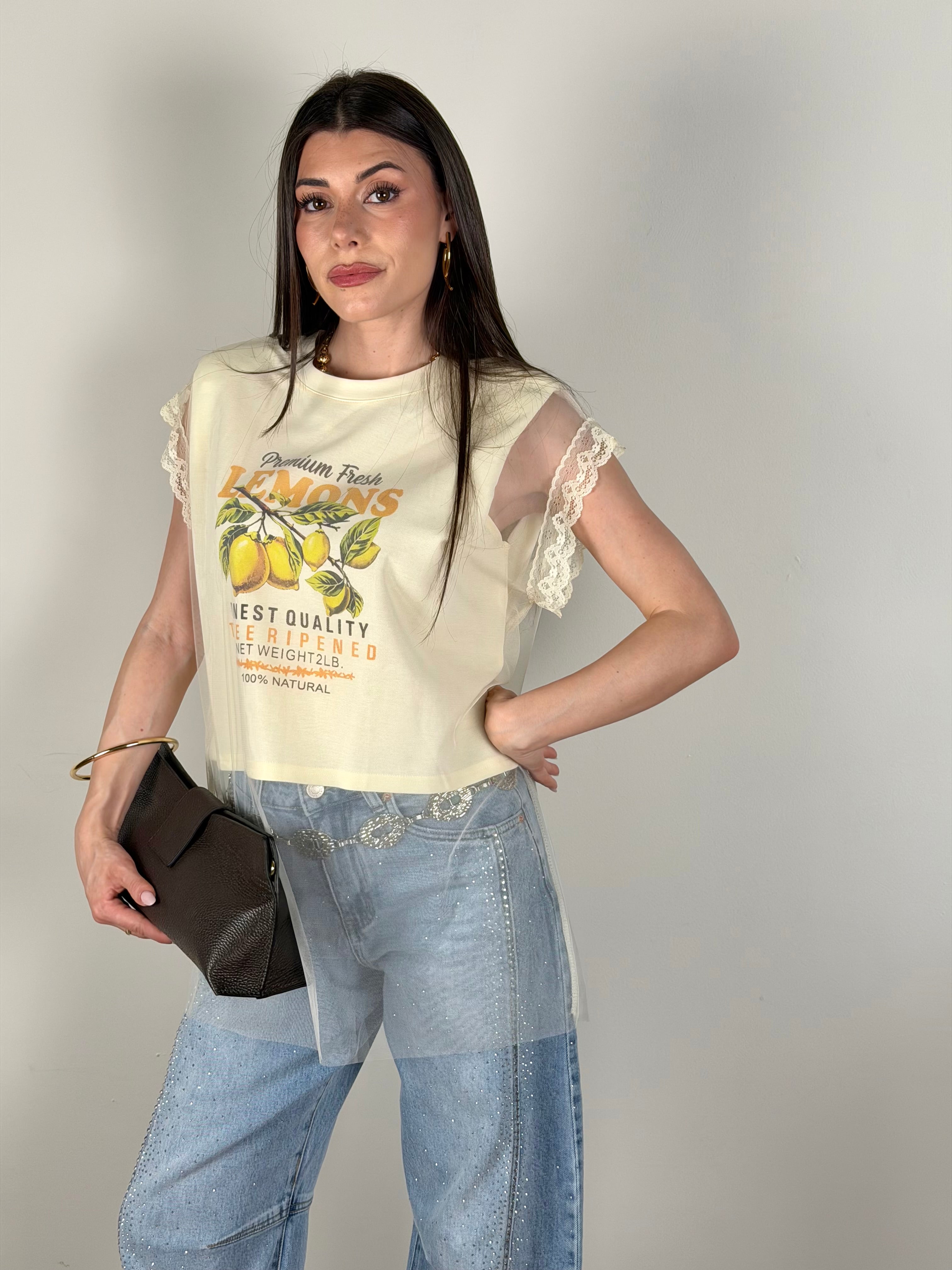 Maglia LEMON gialla