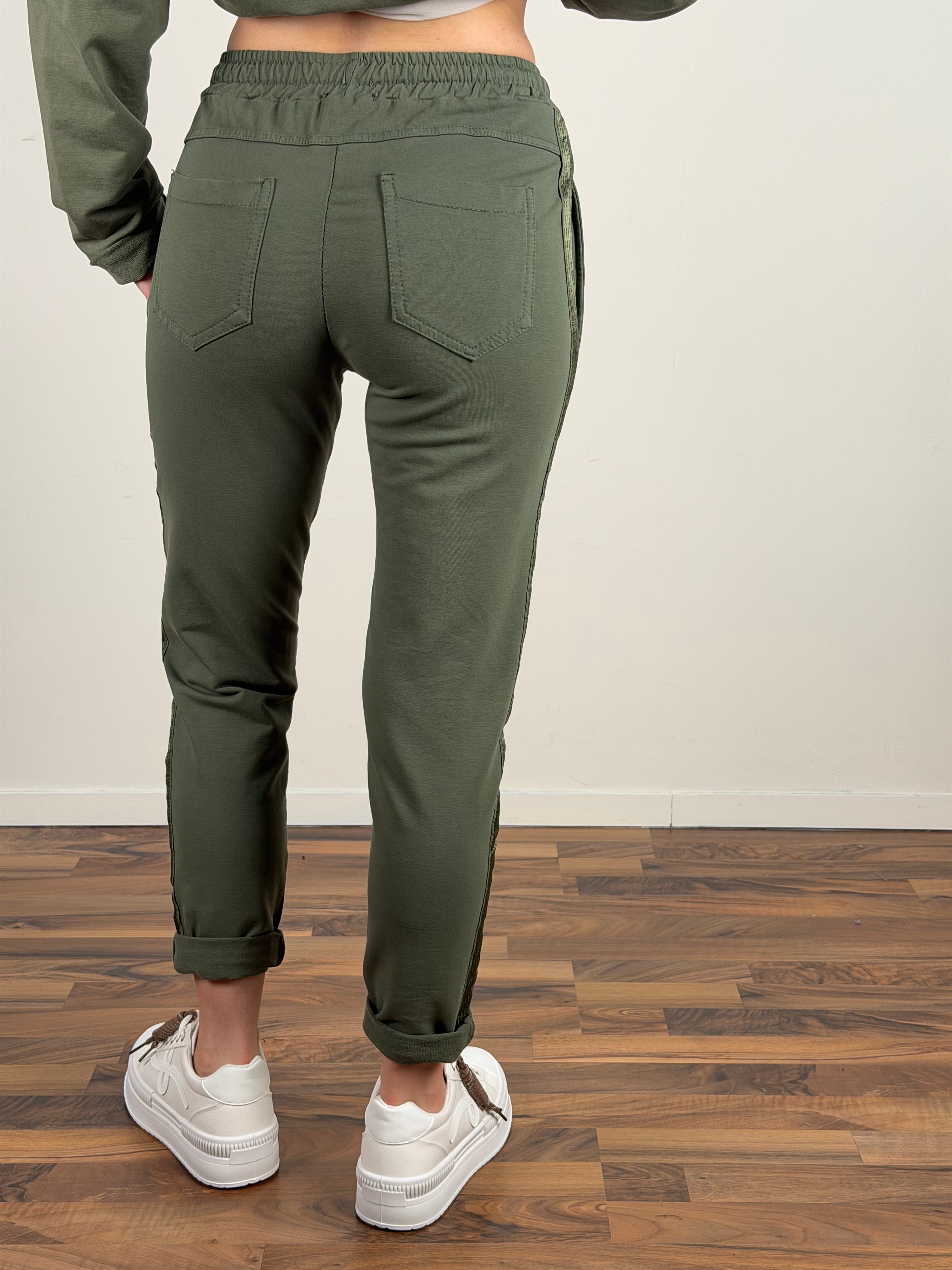 Pantalone Malibu verde