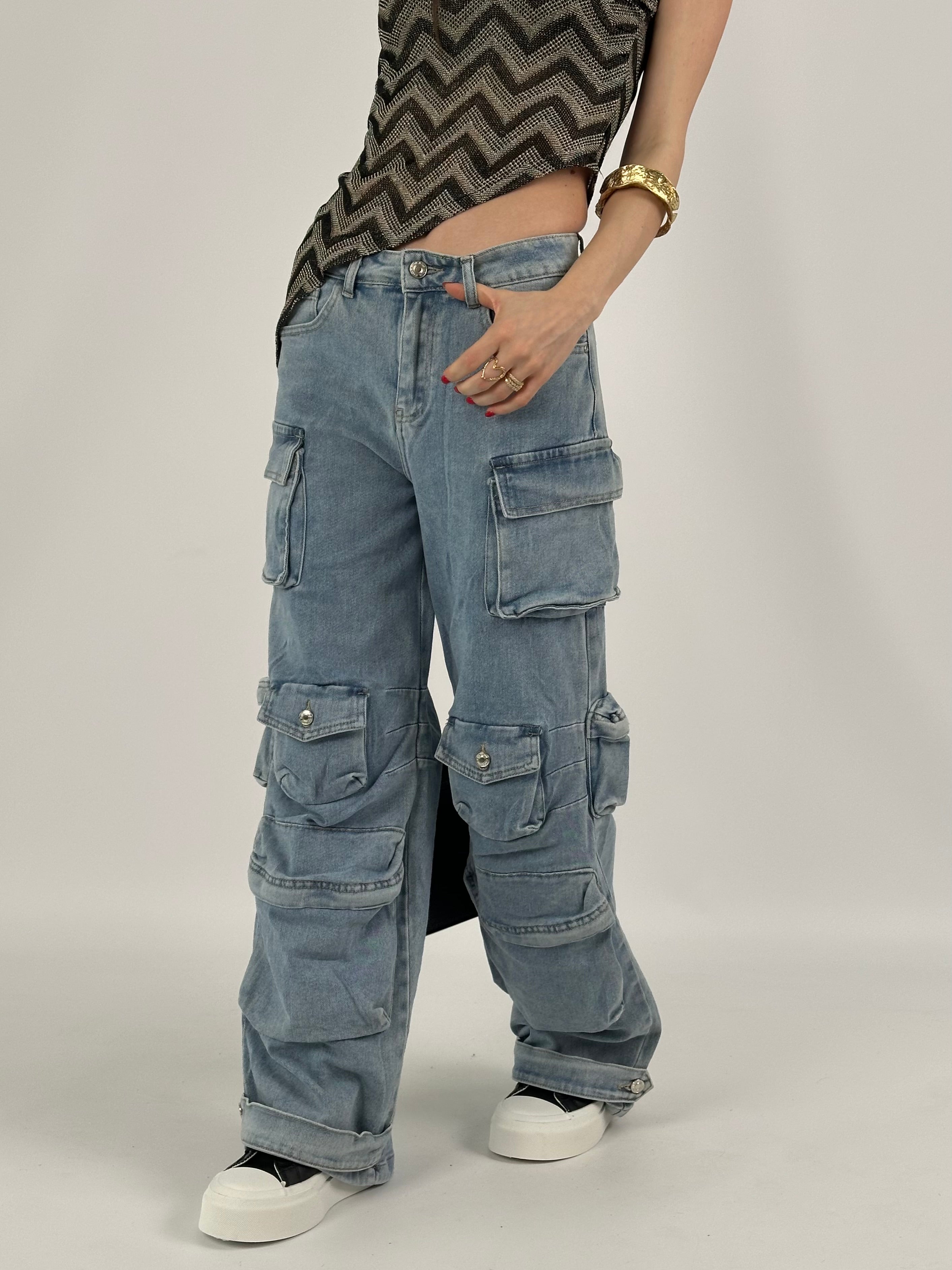 Jeans balloon cargo