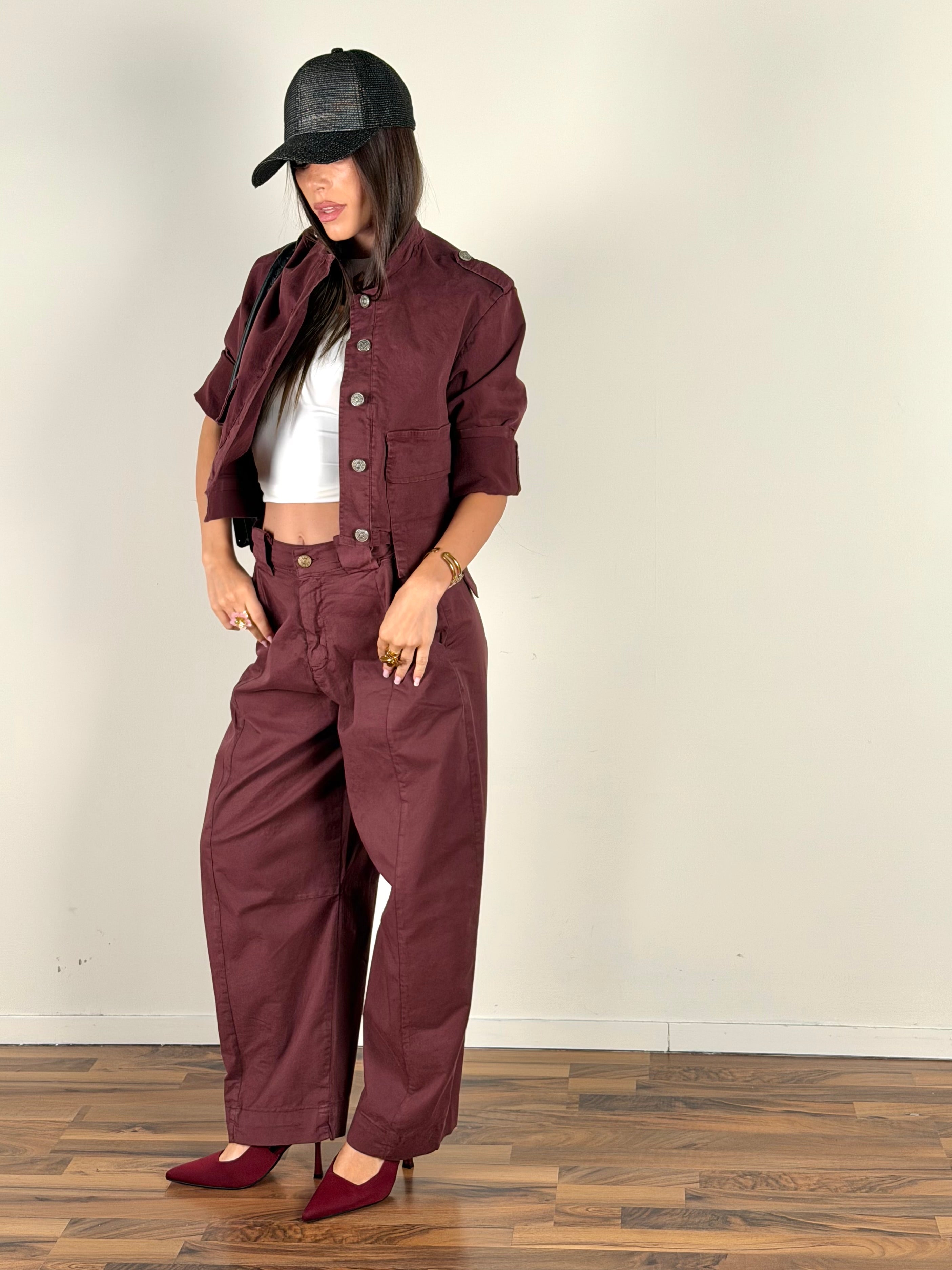 Giubbino Josephine bordeaux