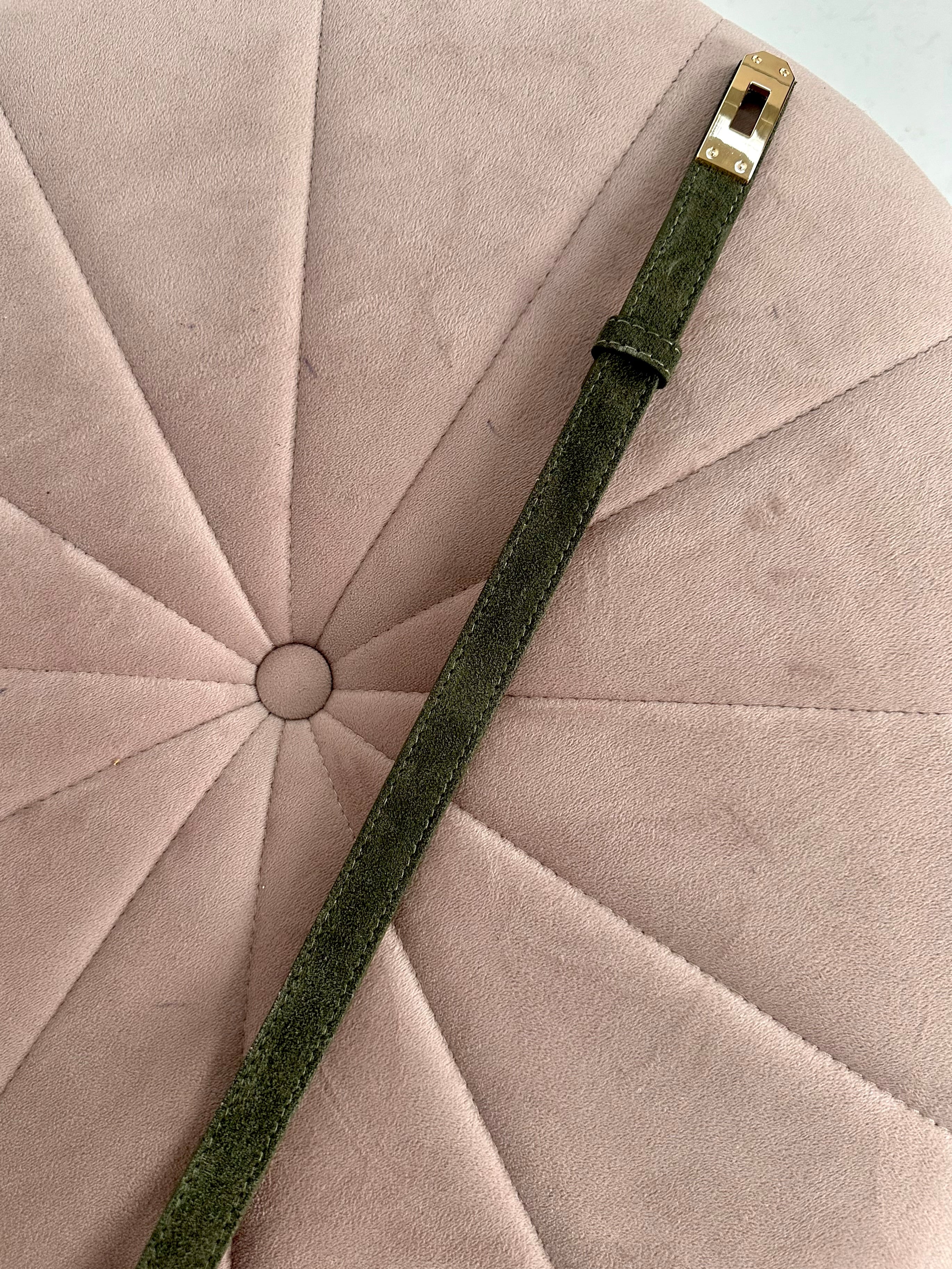 Cintura Hermosa scamosciata vera pelle