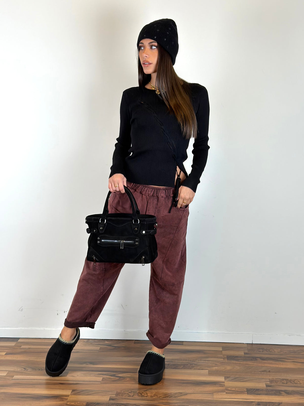 Maglia Wash nera