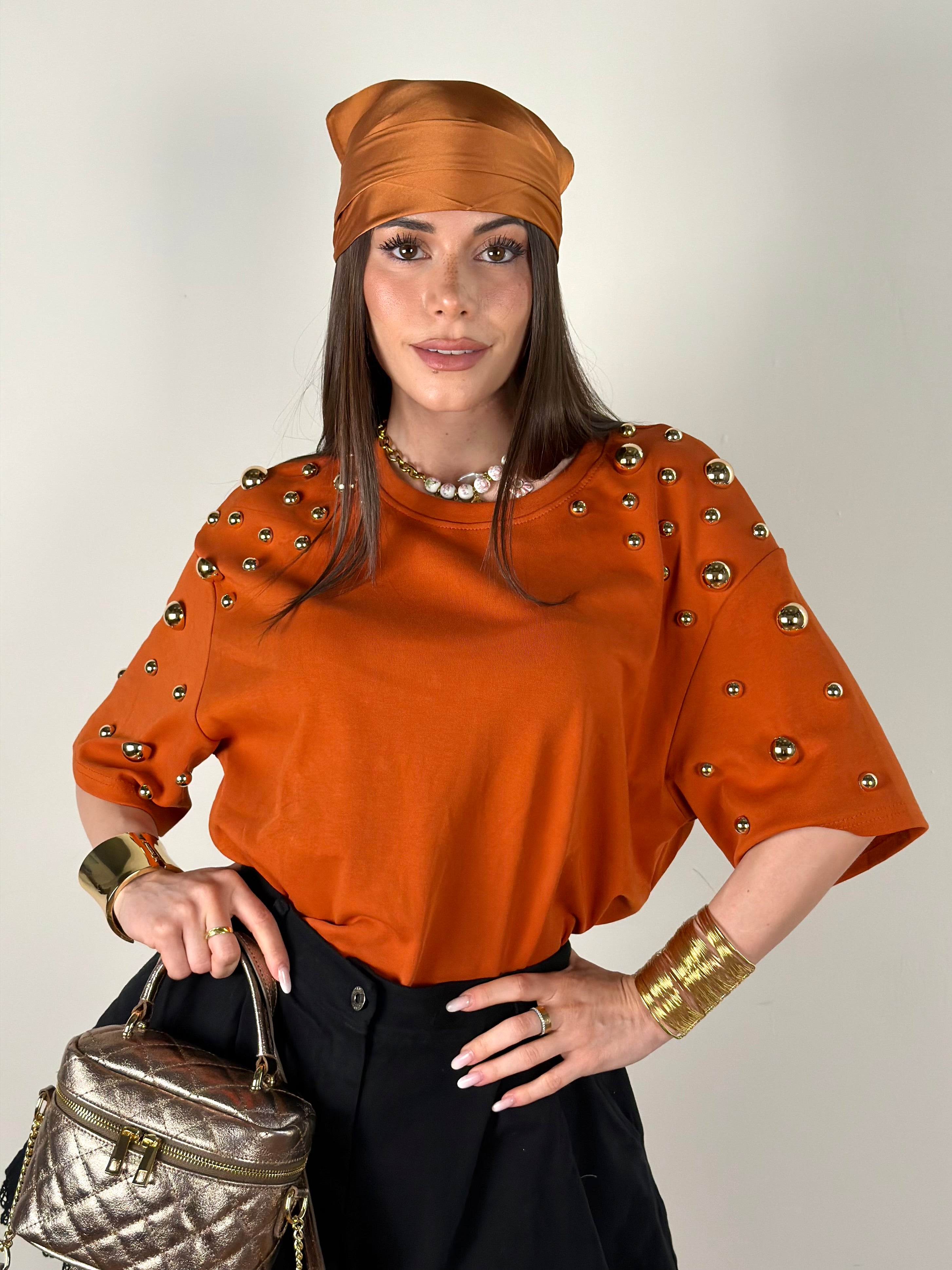 T-shirt Sun coccio