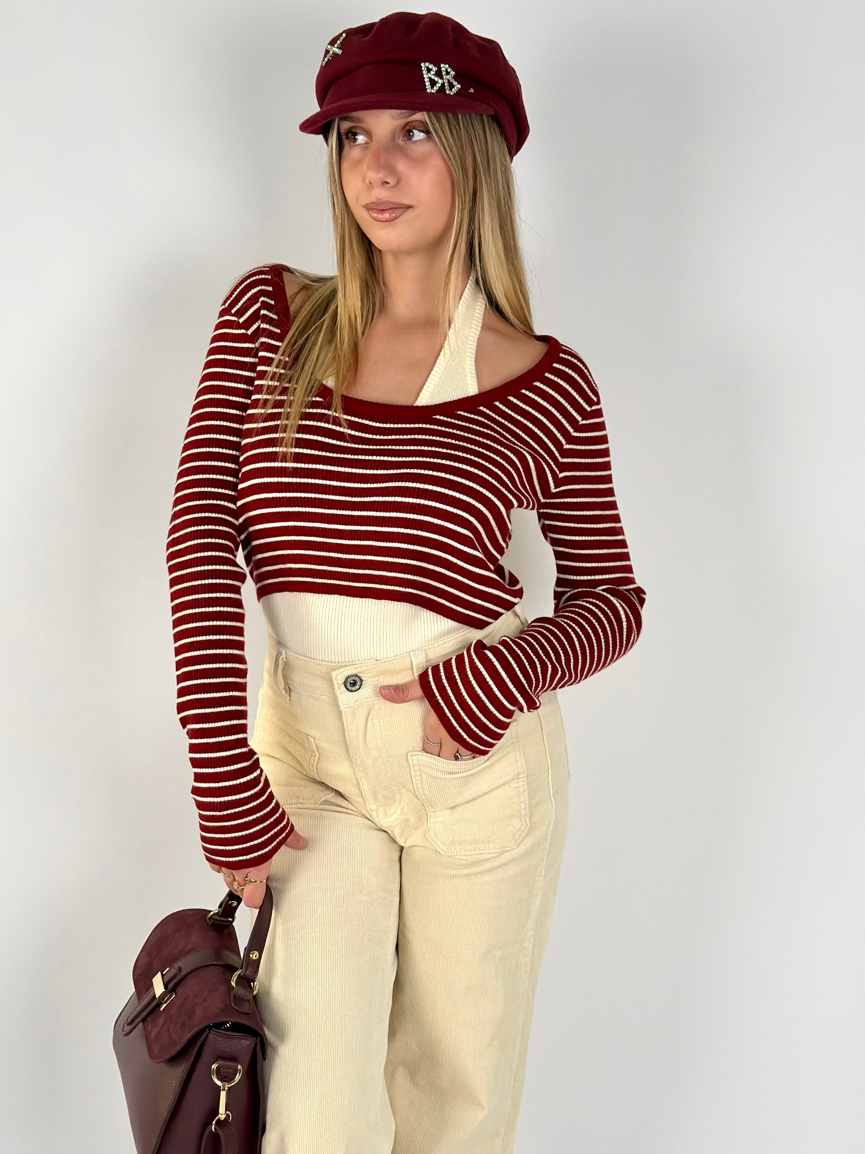 Maglia everyday bordeaux