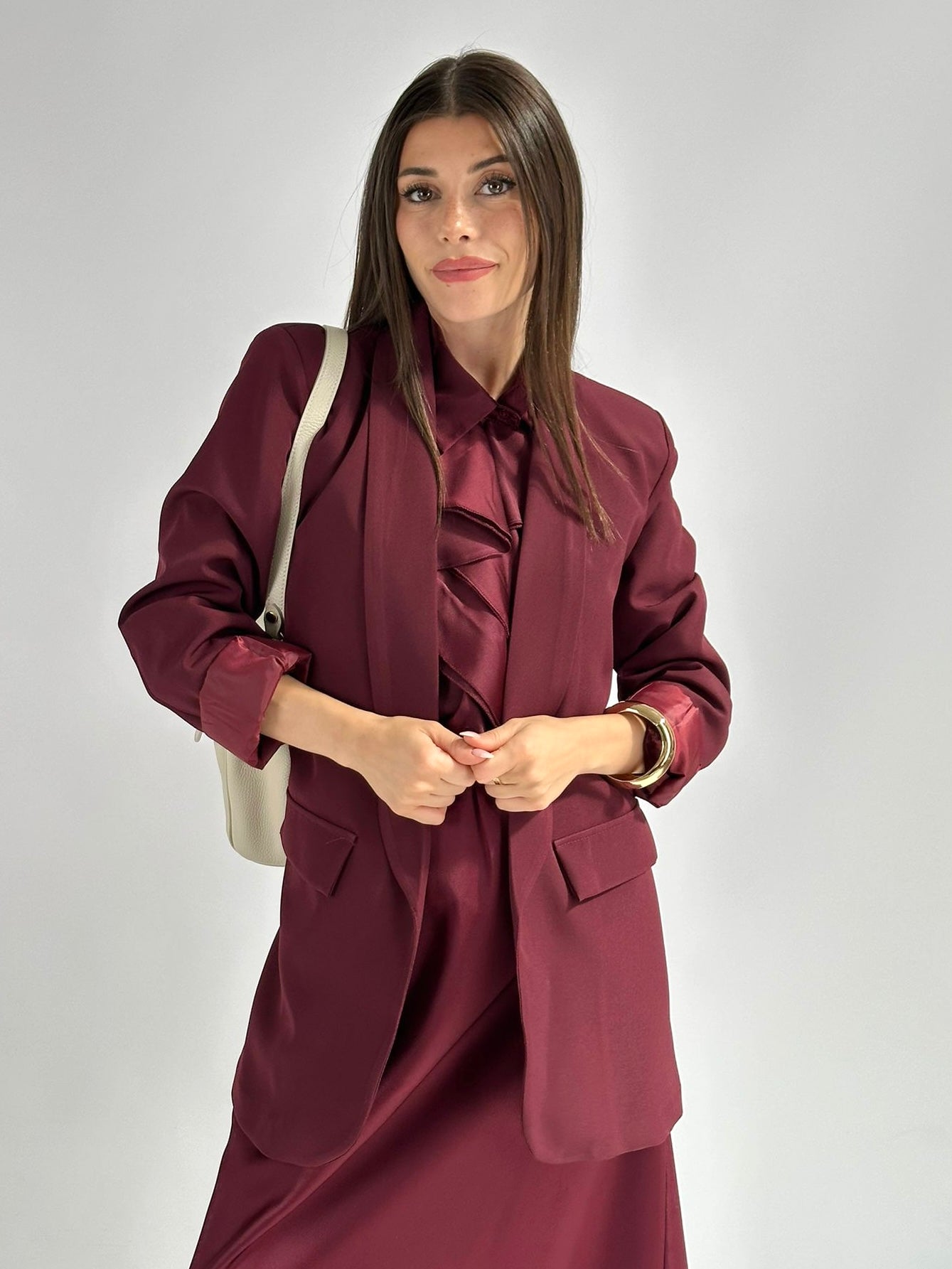 Giacca Marlena bordeaux