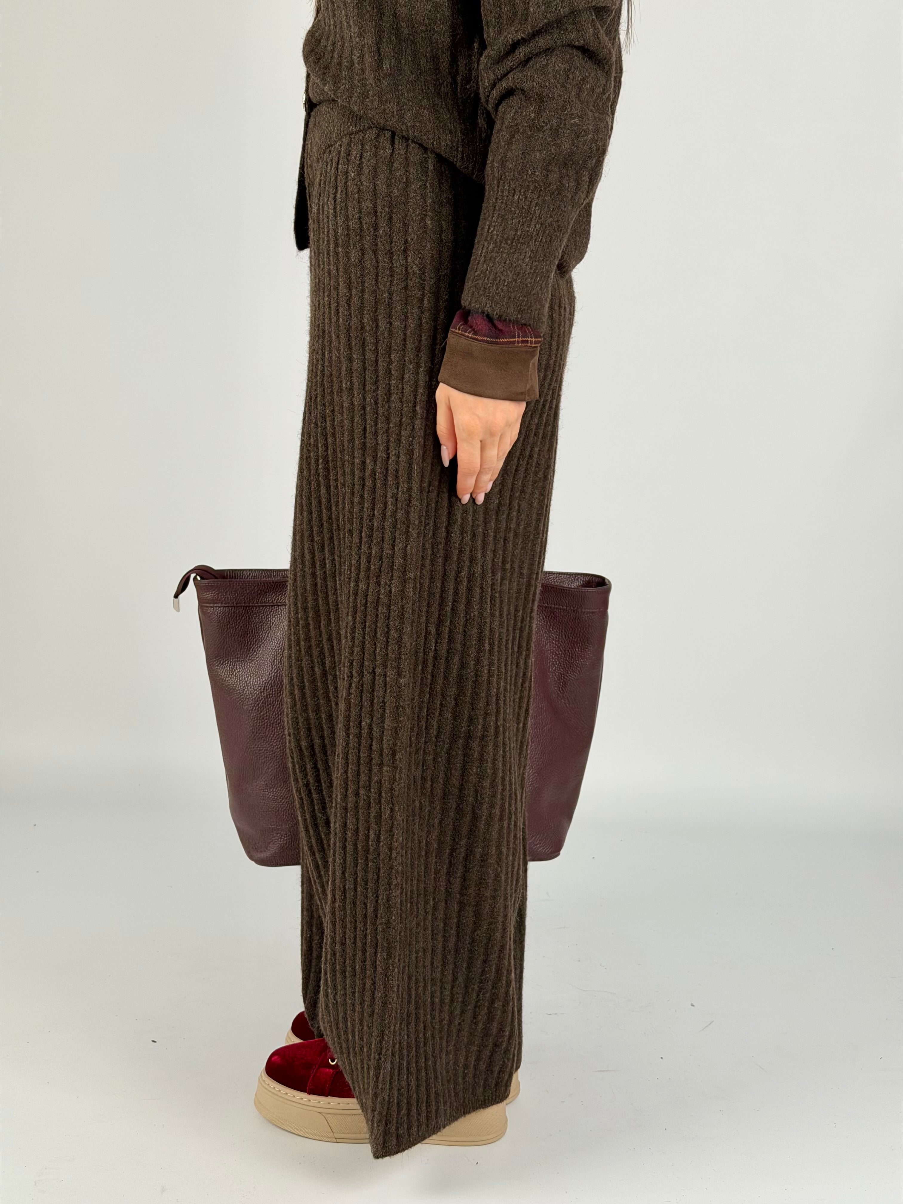 Pantalone tuta sportiva Venere moro