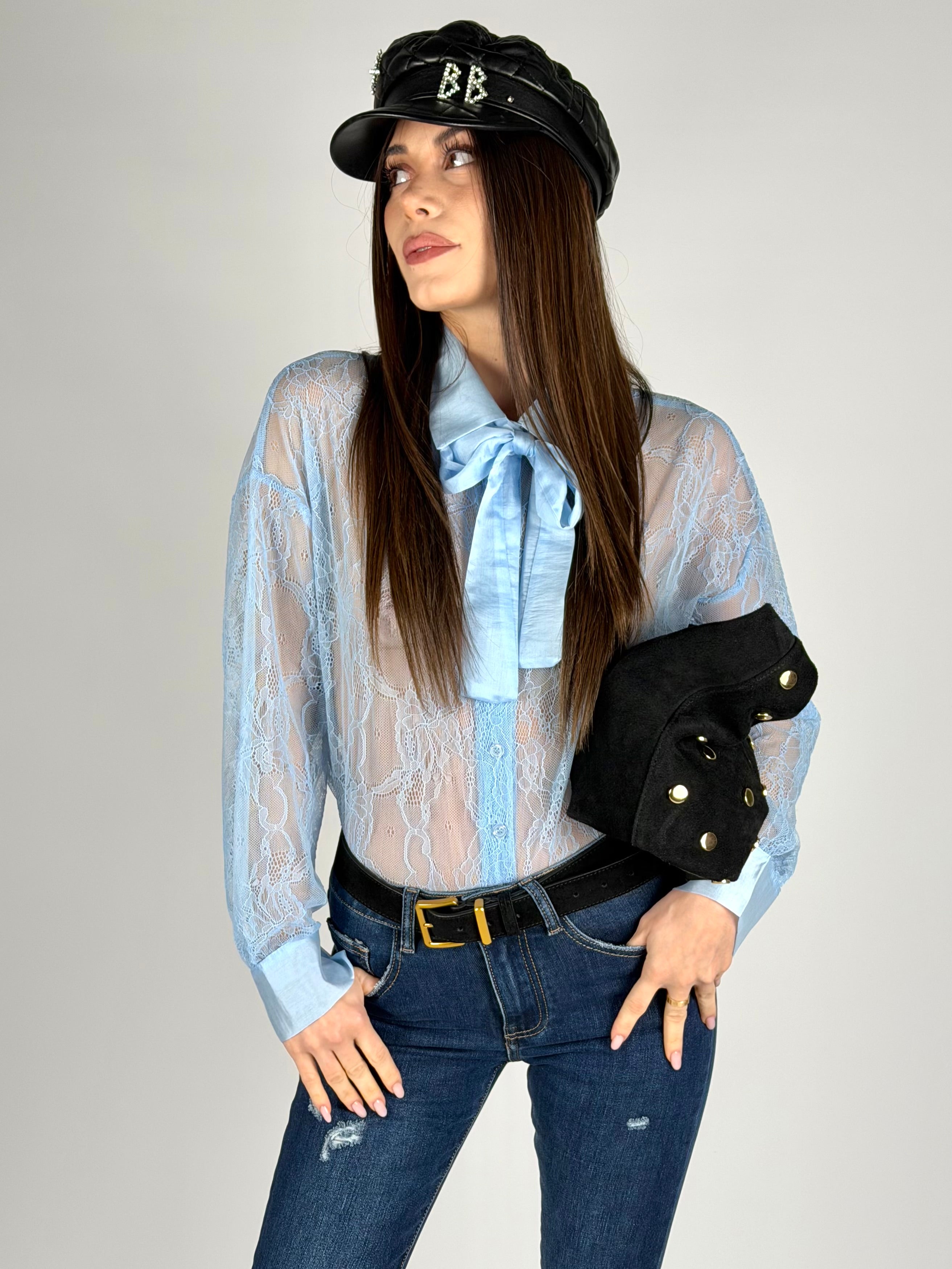 Camicia Mina celeste