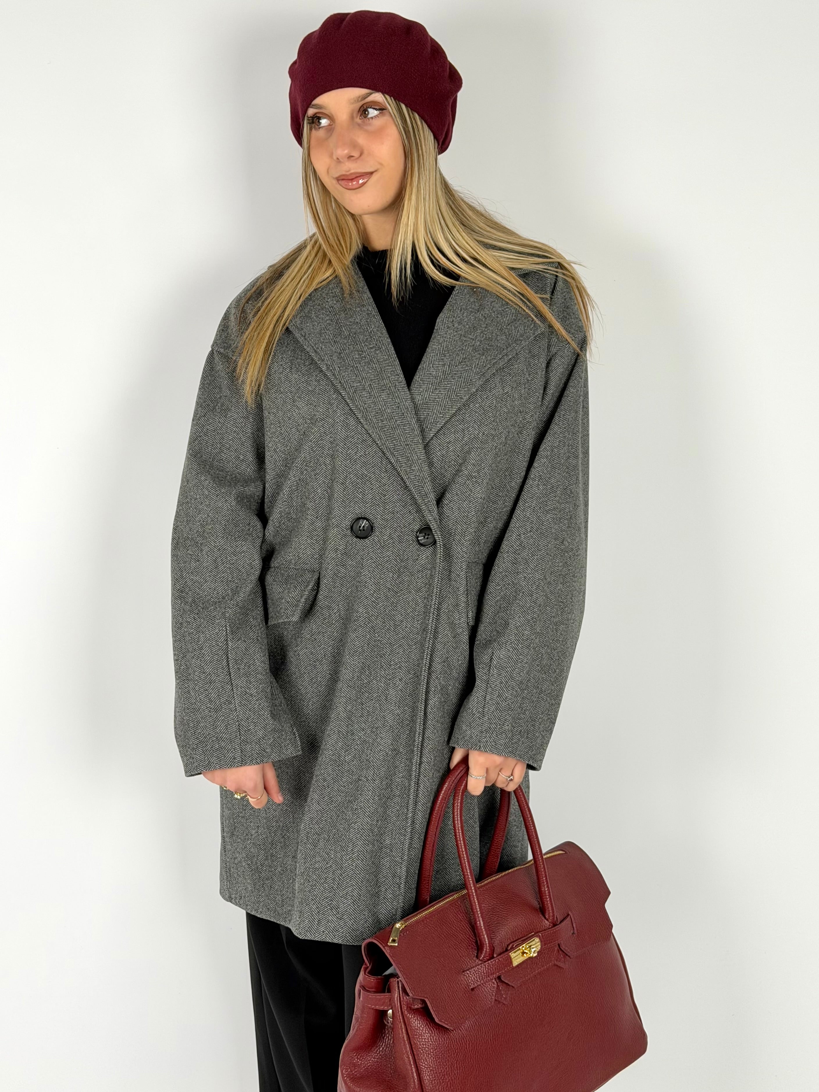 Cappotto Cloud nero