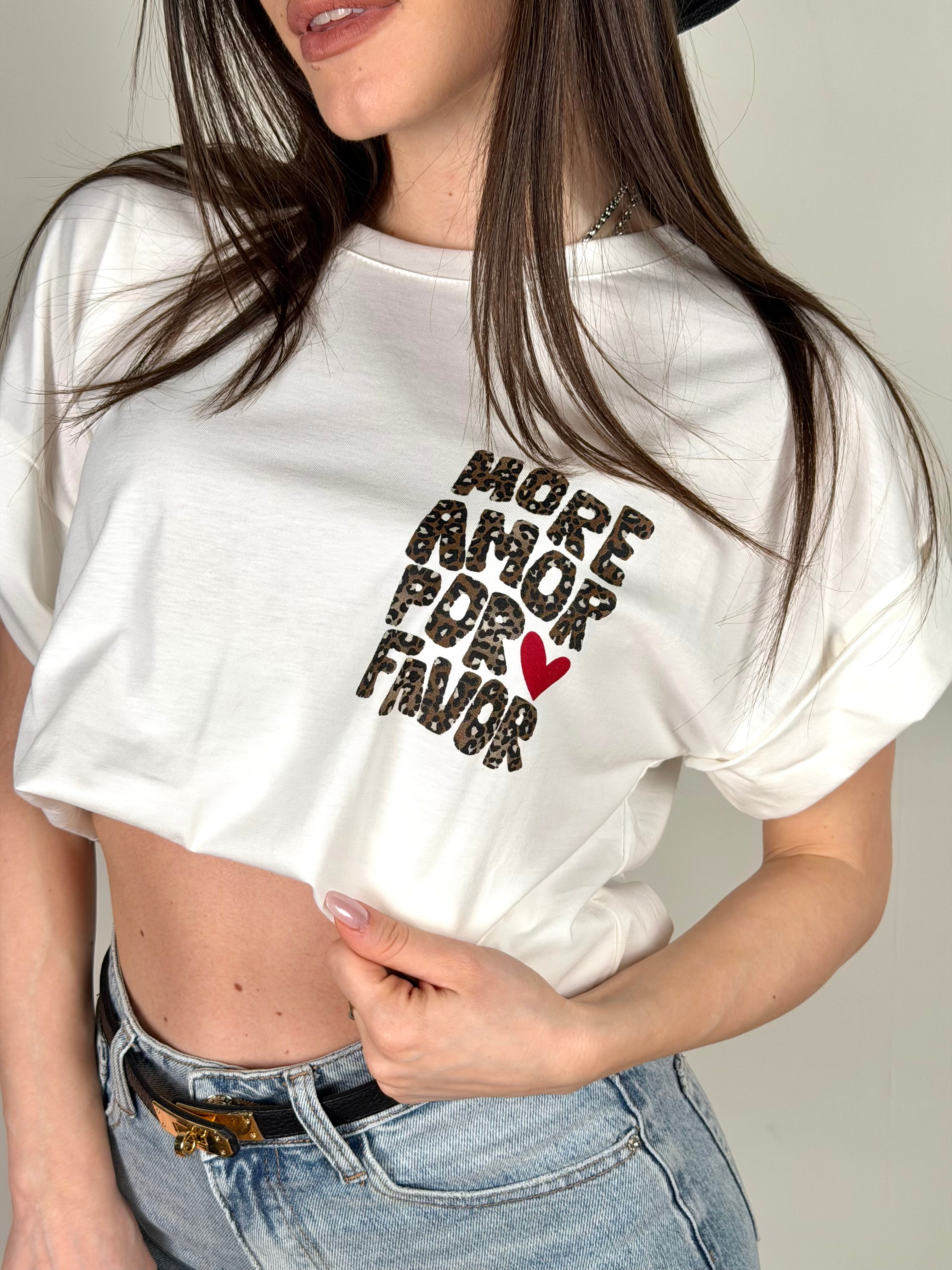 T-shirt more amor