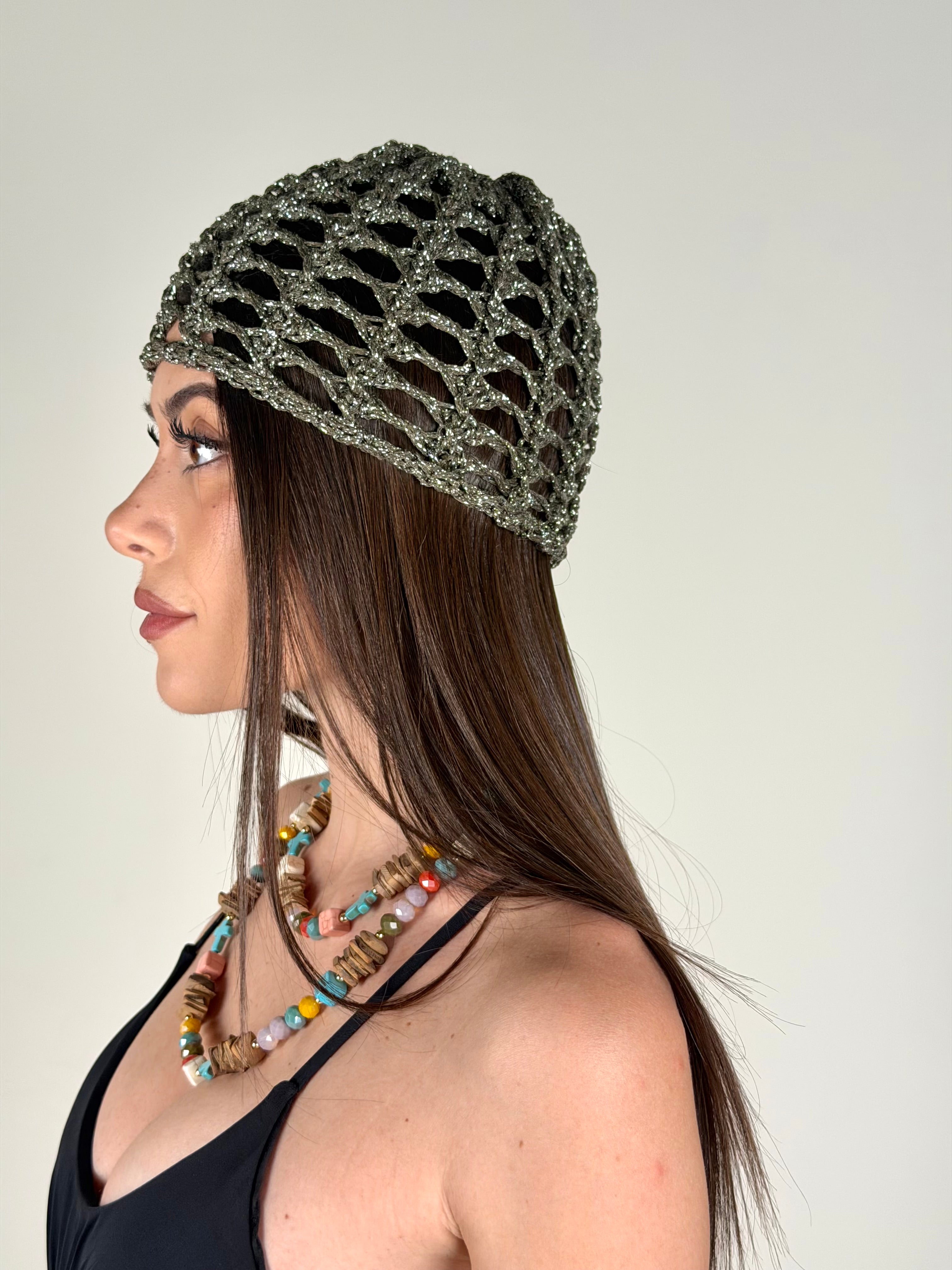 Cappello lurex - 5 colori