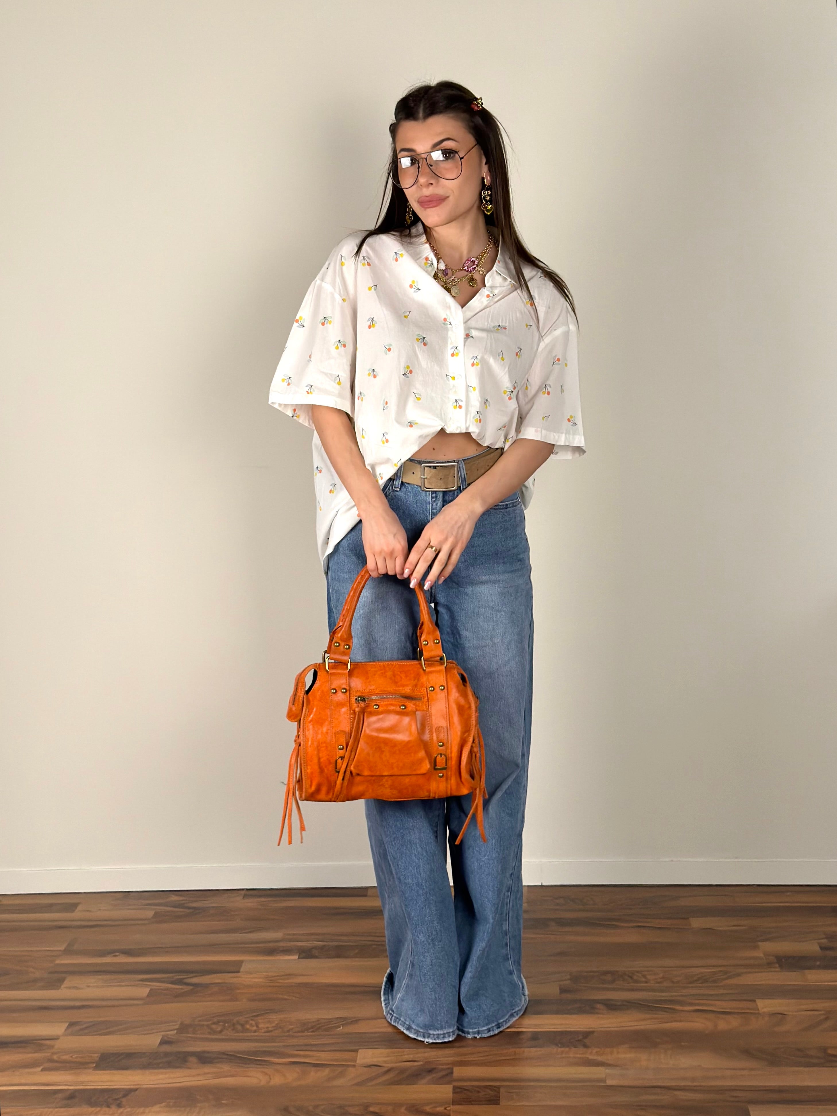 Camicia mix fruit bianca