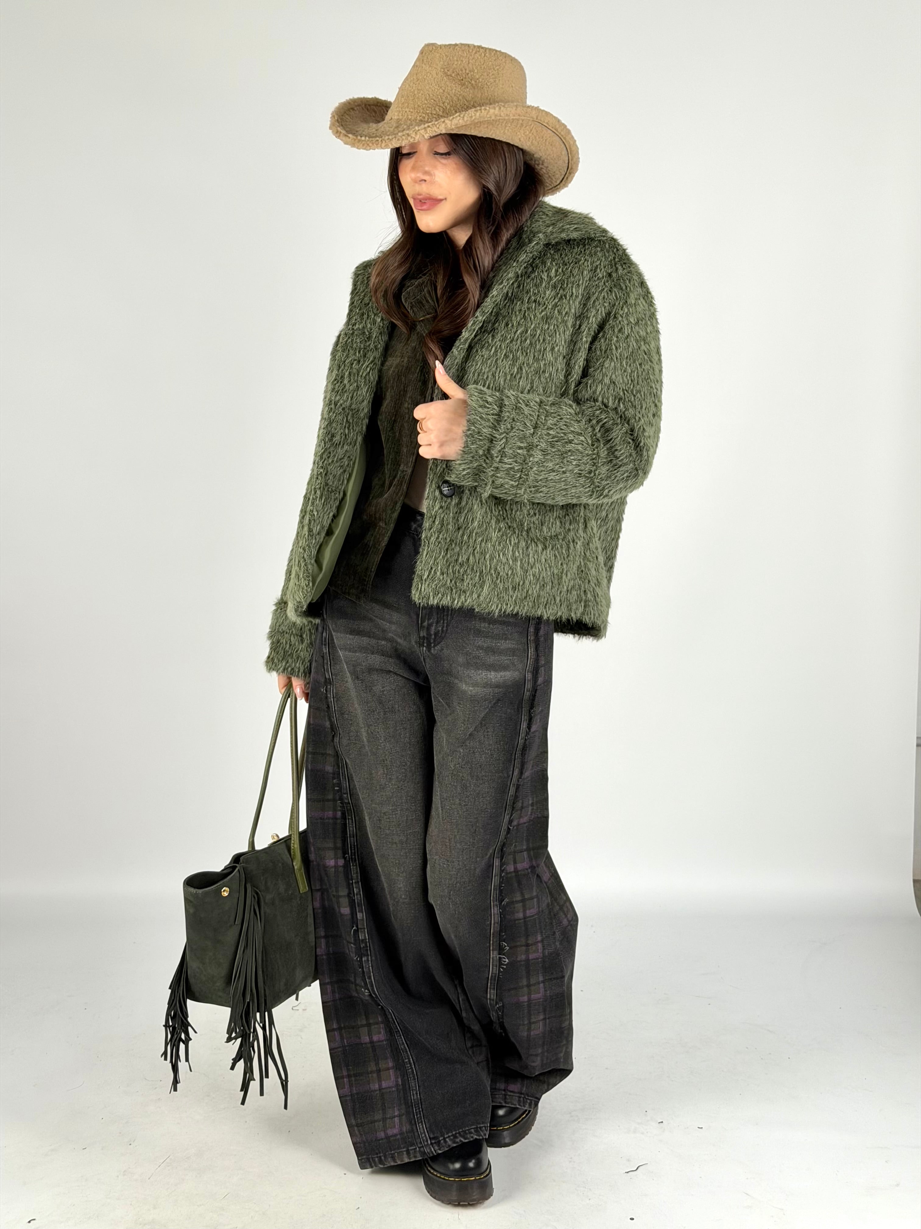 Cappotto Pump verde