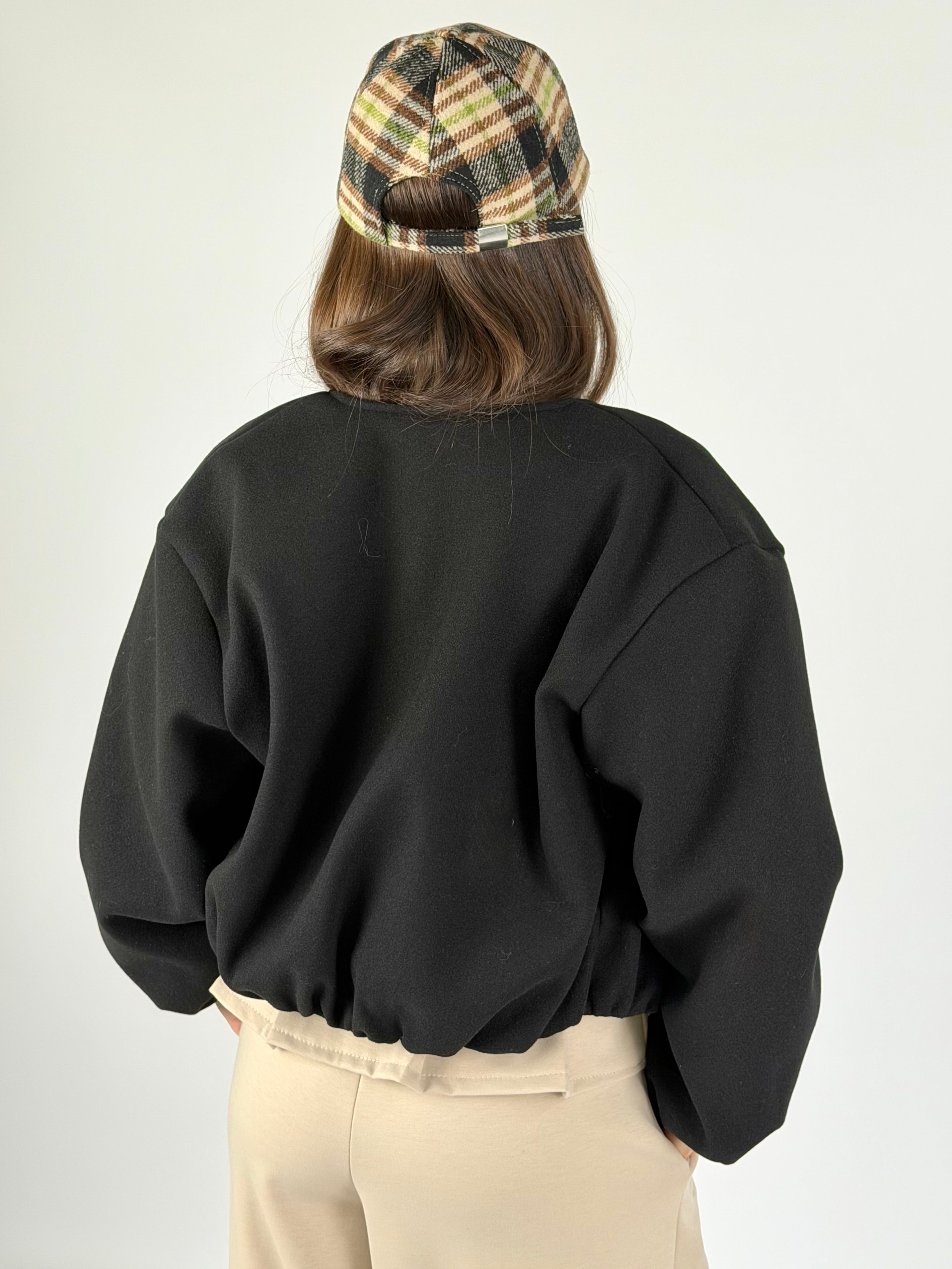 cappotto bomber Anisa nero