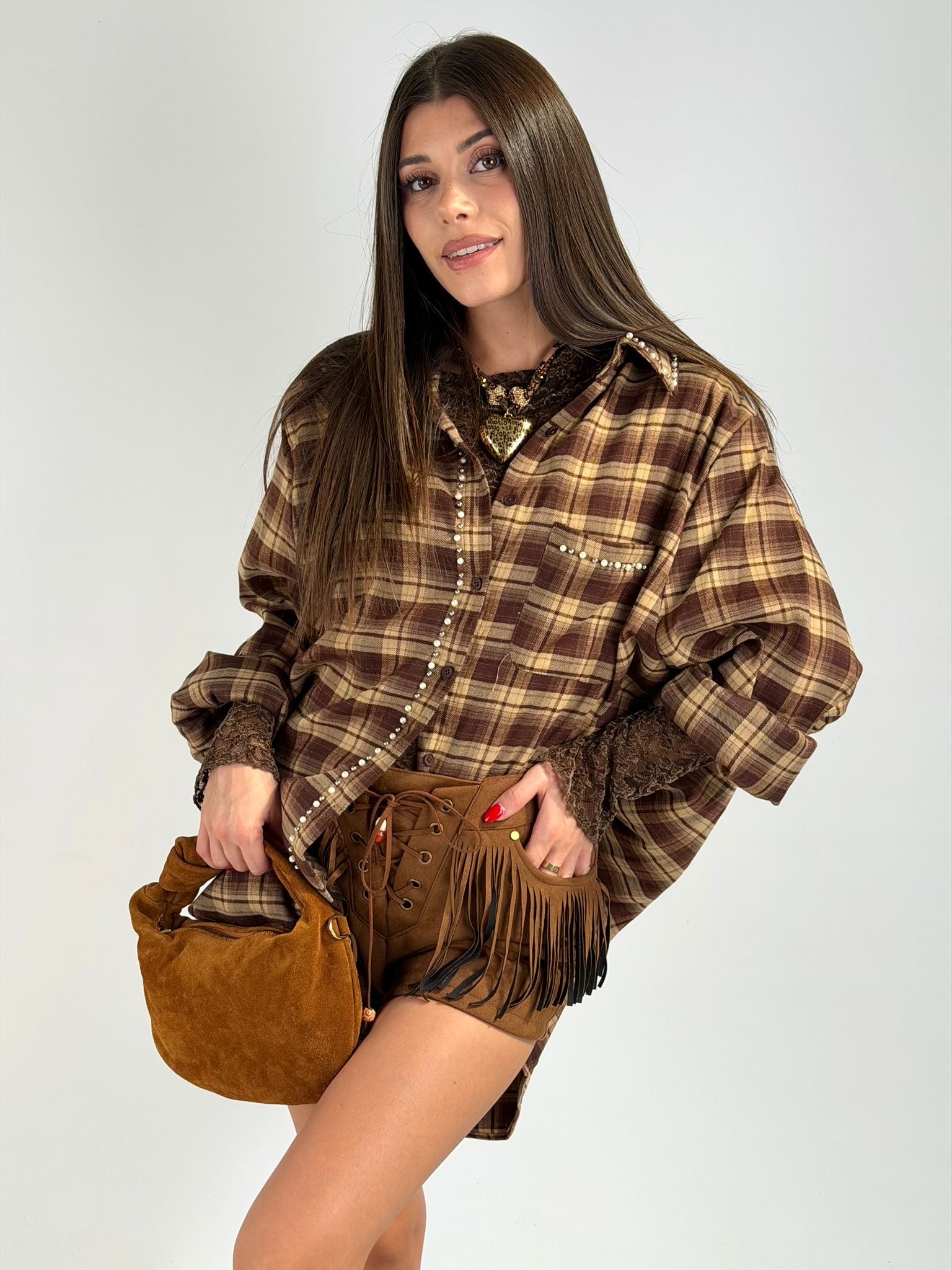 Camicia Texas Napoli moro