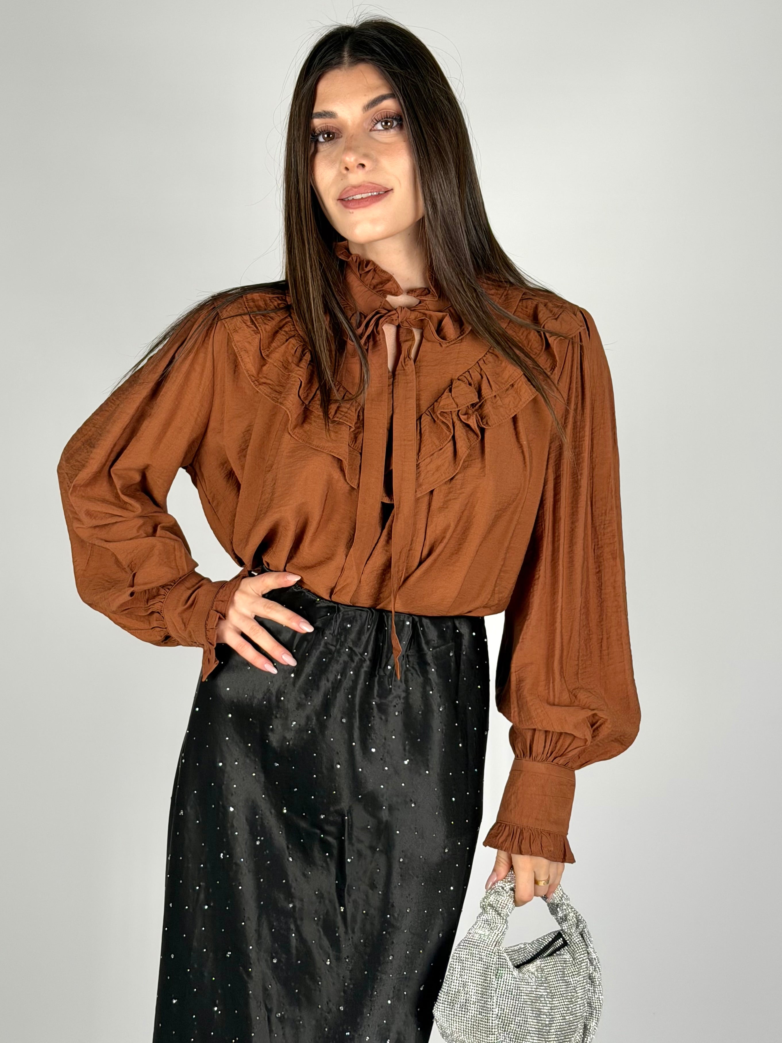 Camicia Suade coccio