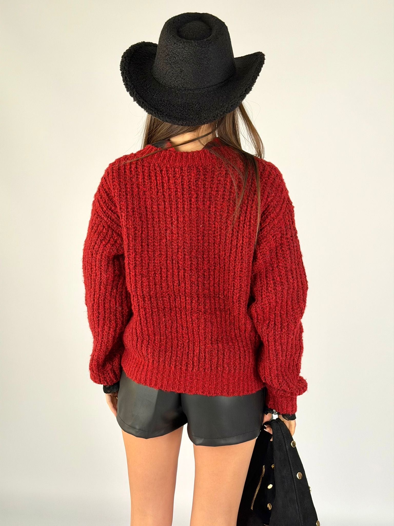 Maglia Lyam bordeaux