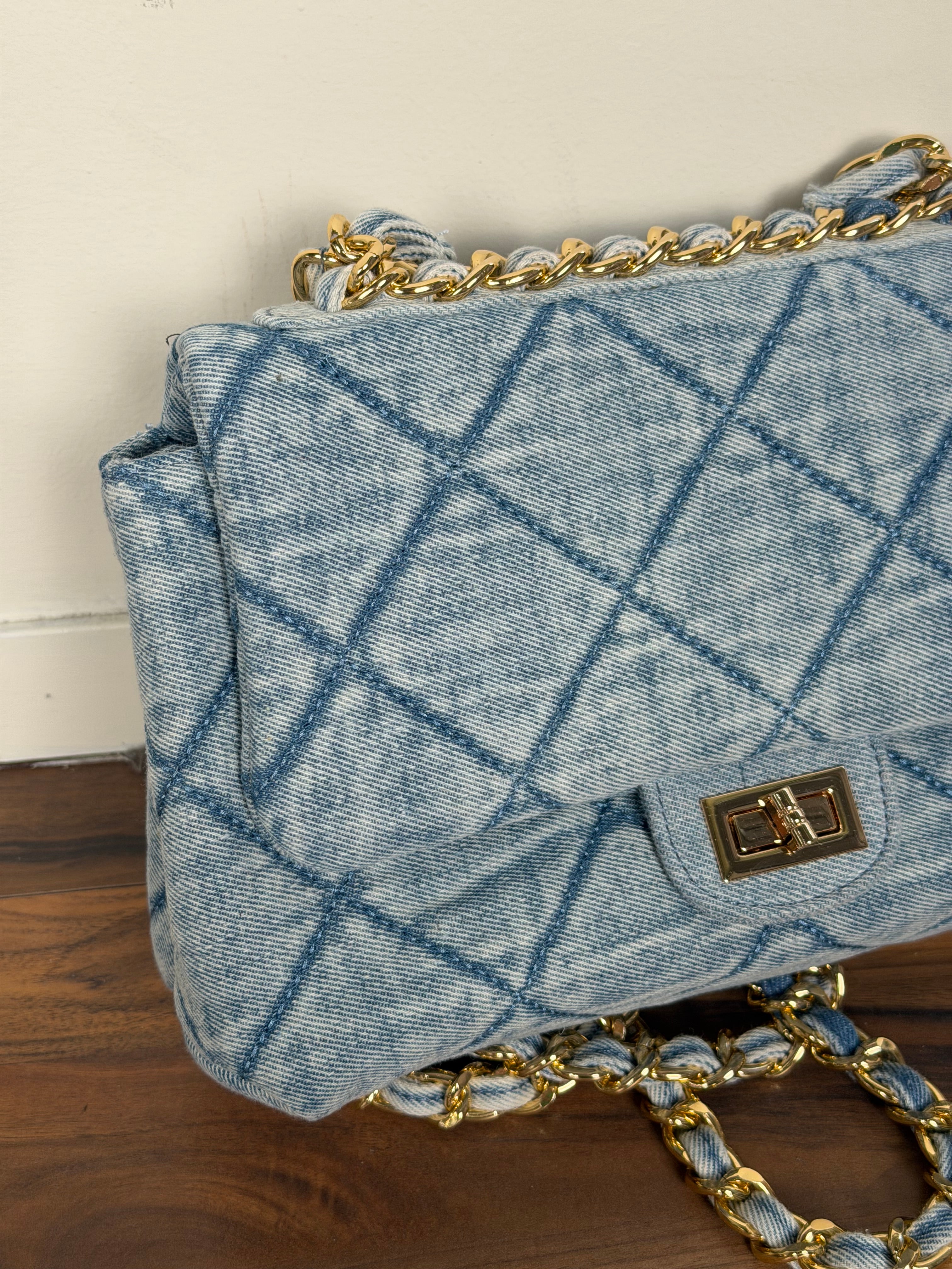 BORSA JEANS ROMBI
