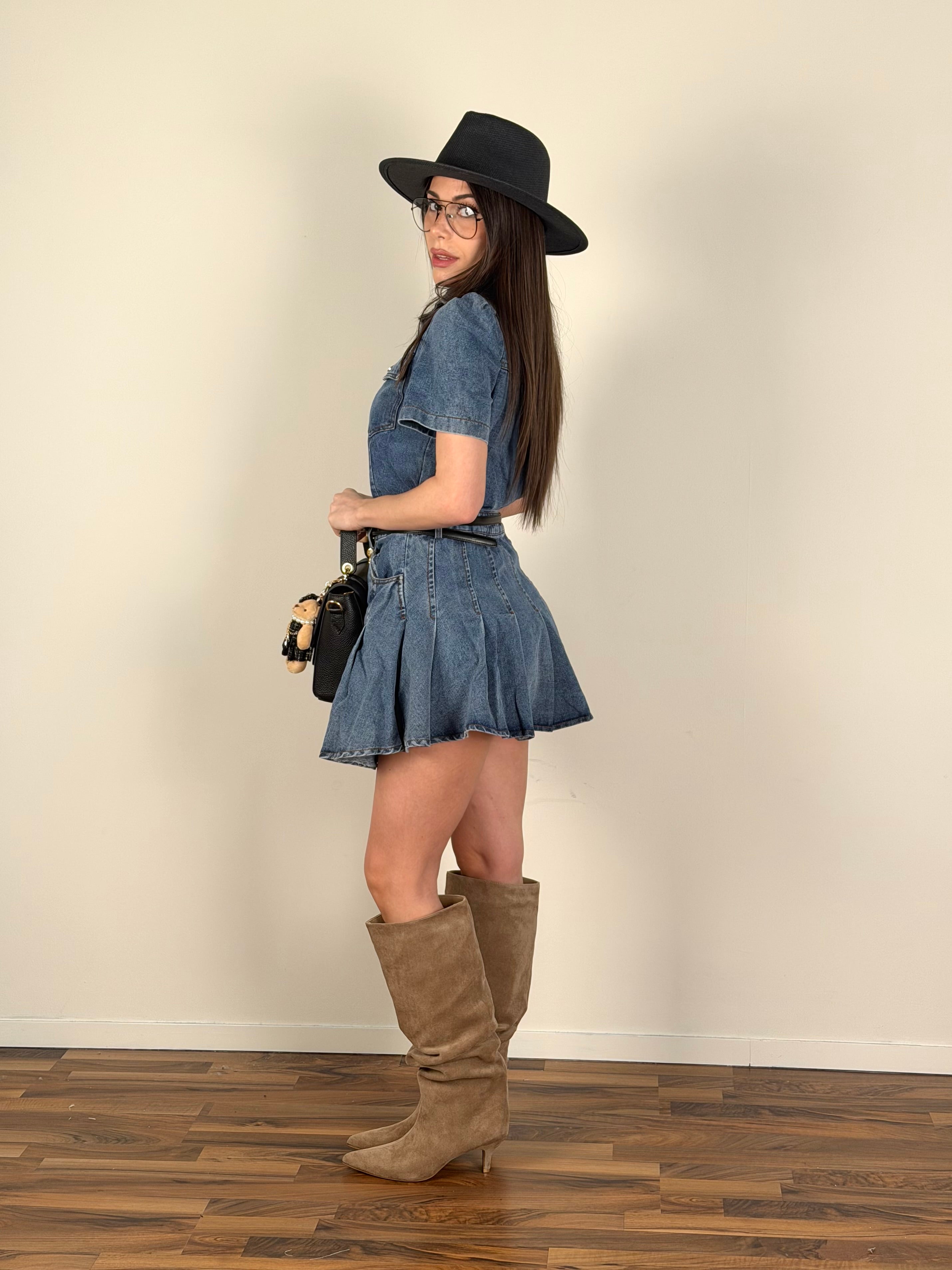 Abito denim Safi