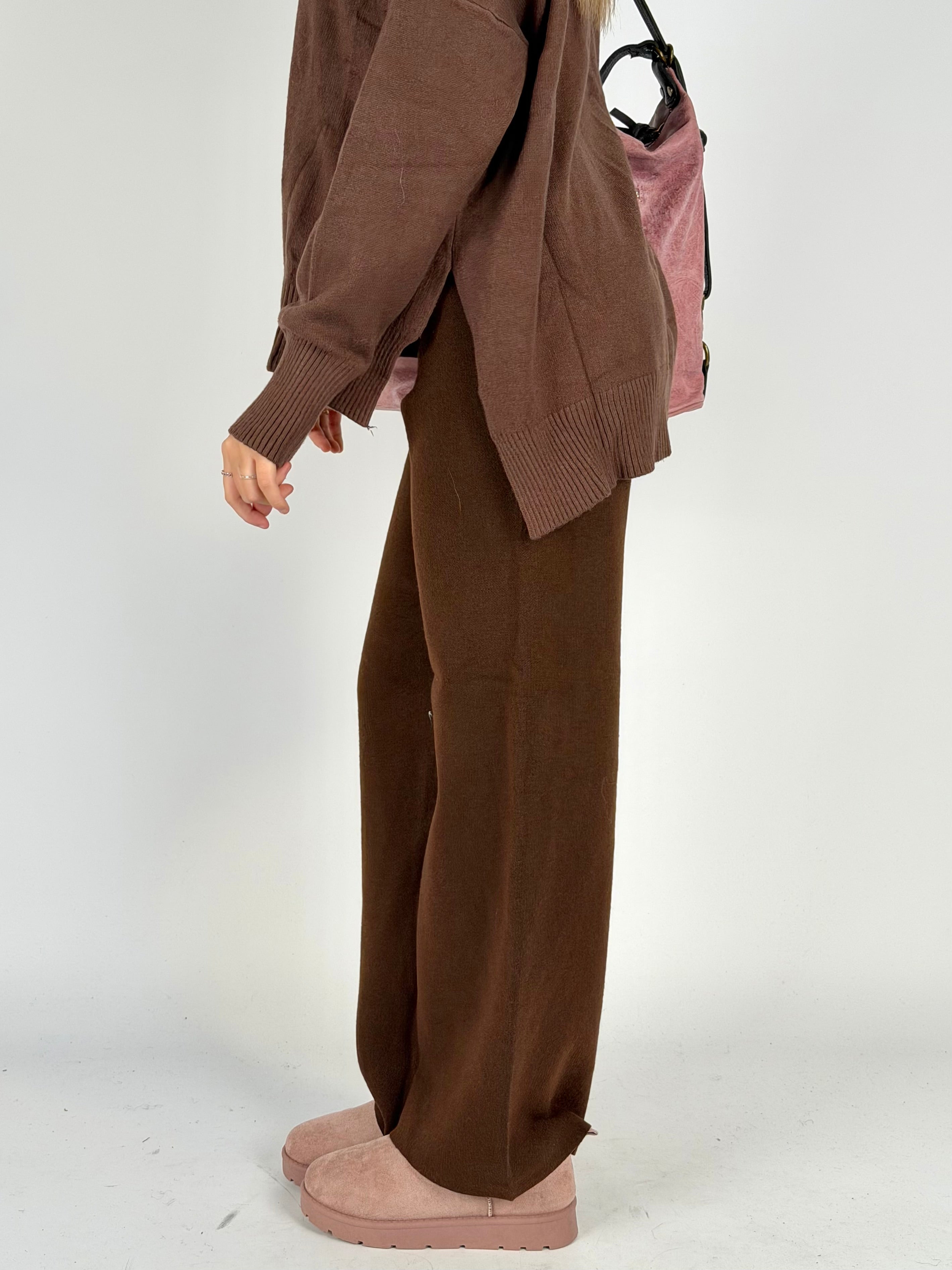 Pantalone tuta sportiva Aluna moro