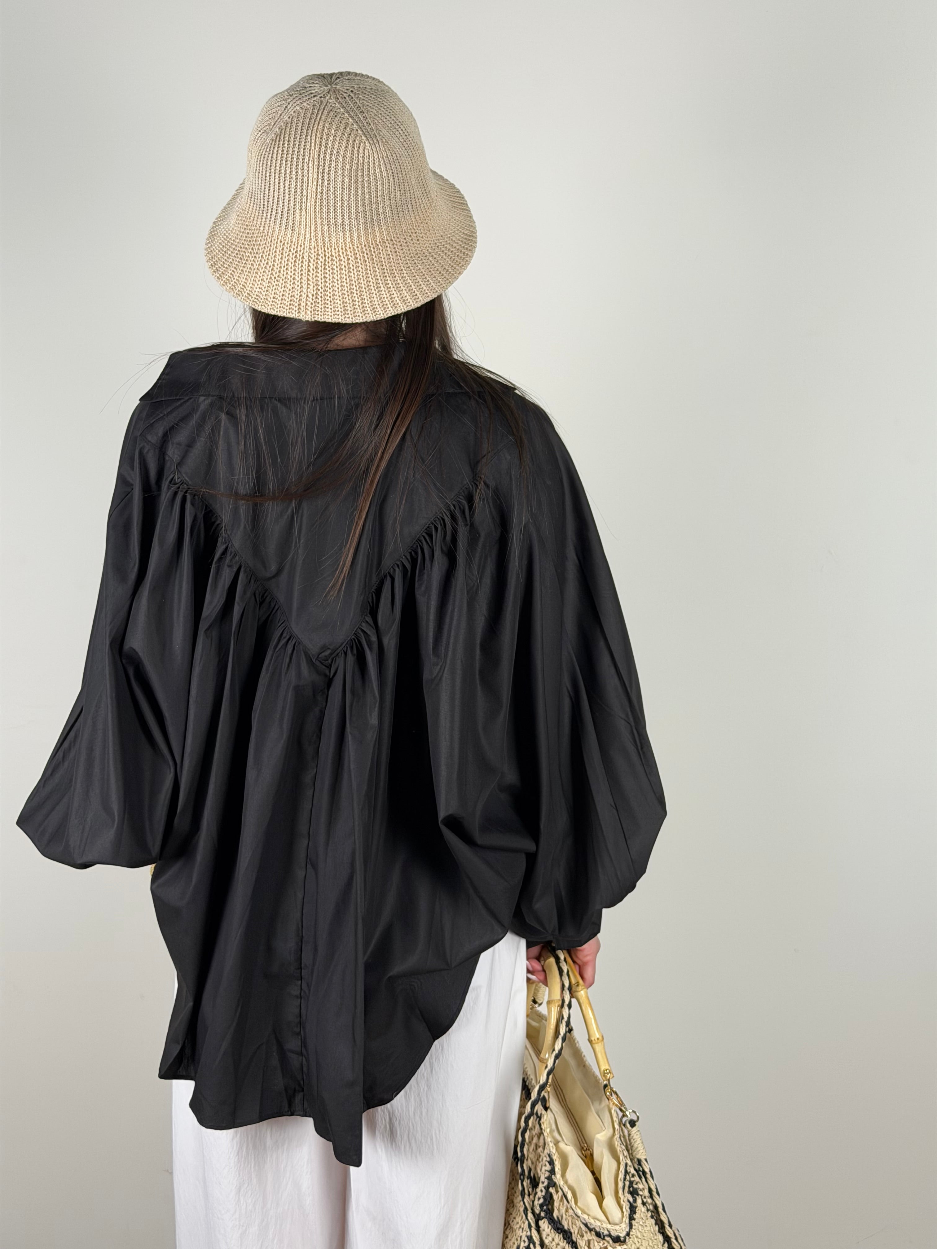 Camicia Lisa nera