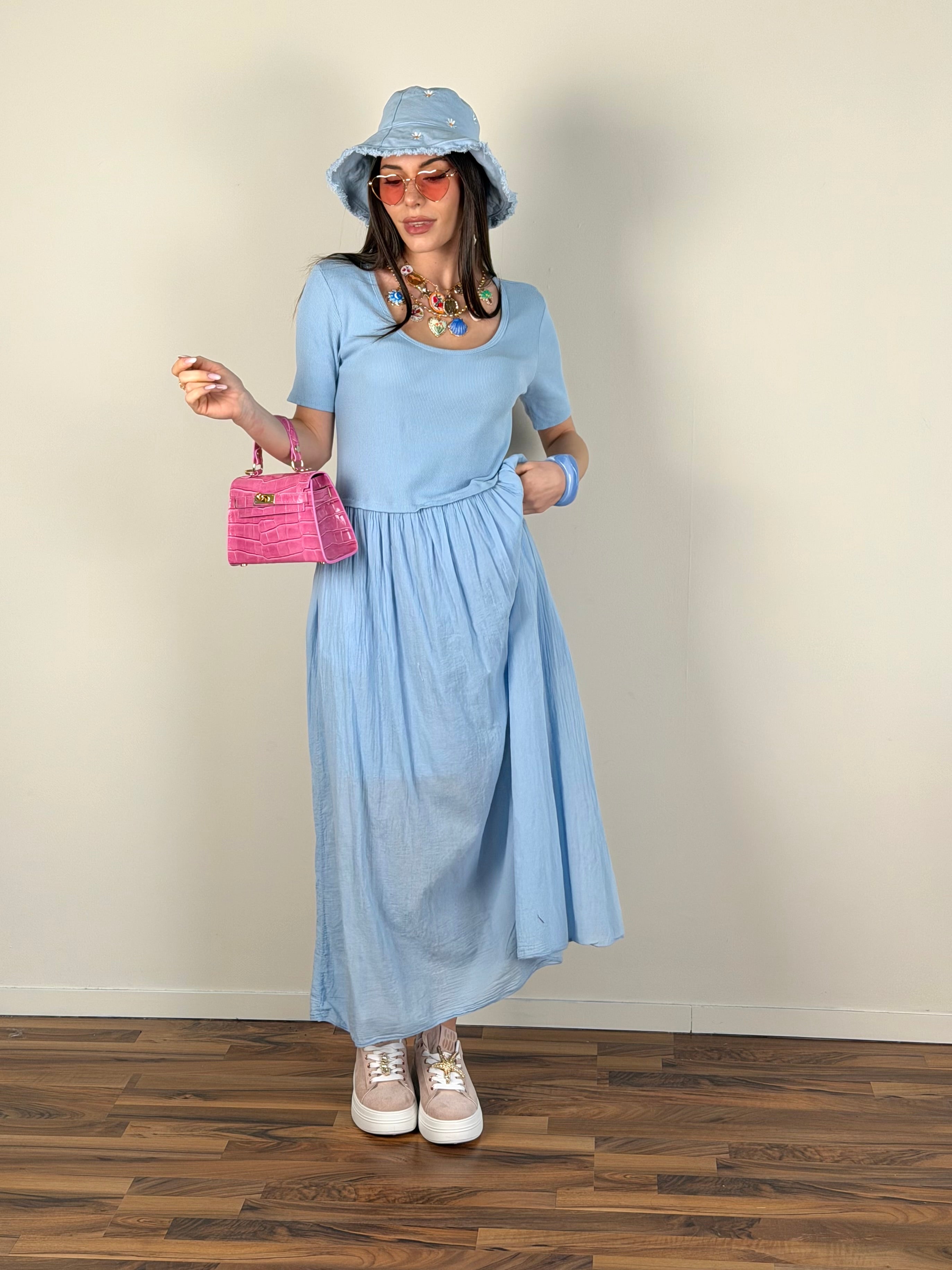 Abito Lady celeste
